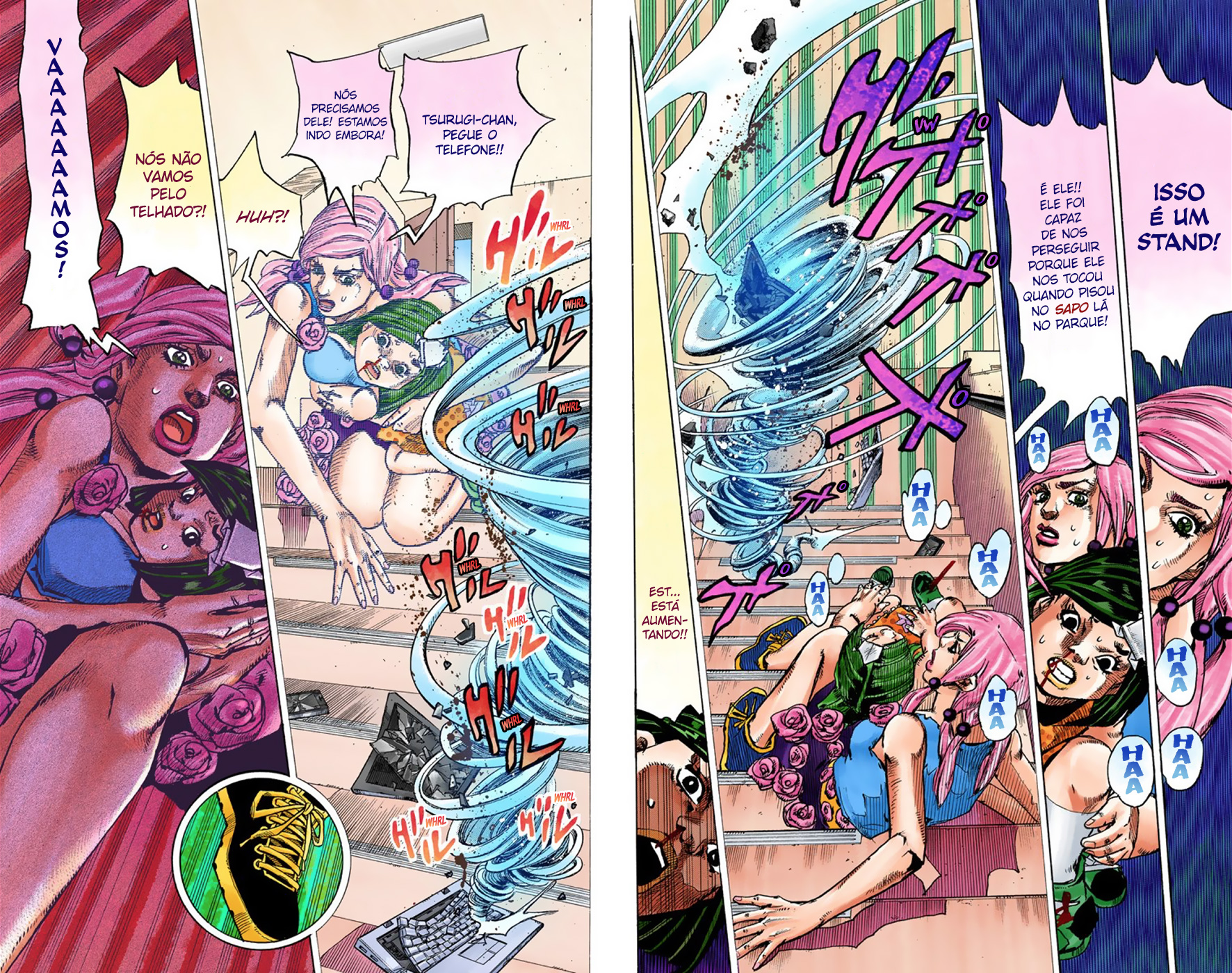 JoJo's Bizarre Adventure, Part 8: JoJolion - Digital Colored Comics Capítulo 40 Página 21