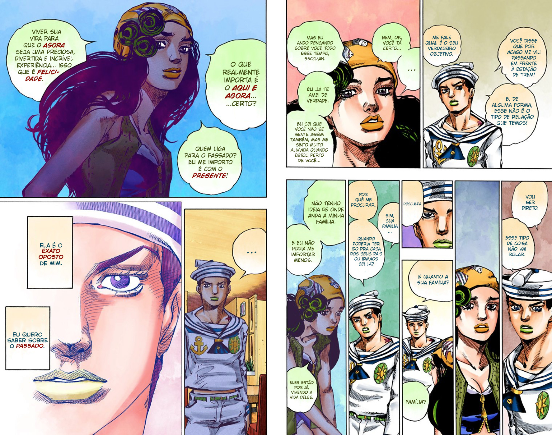 JoJo's Bizarre Adventure, Part 8: JoJolion - Digital Colored Comics Capítulo 44 Página 10
