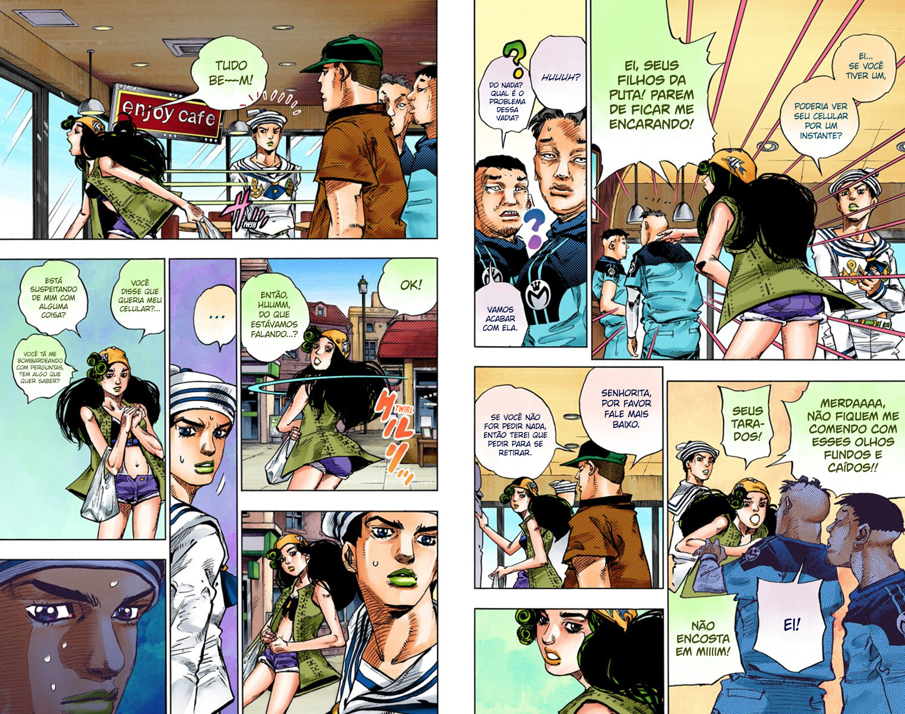 JoJo's Bizarre Adventure, Part 8: JoJolion - Digital Colored Comics Capítulo 44 Página 11