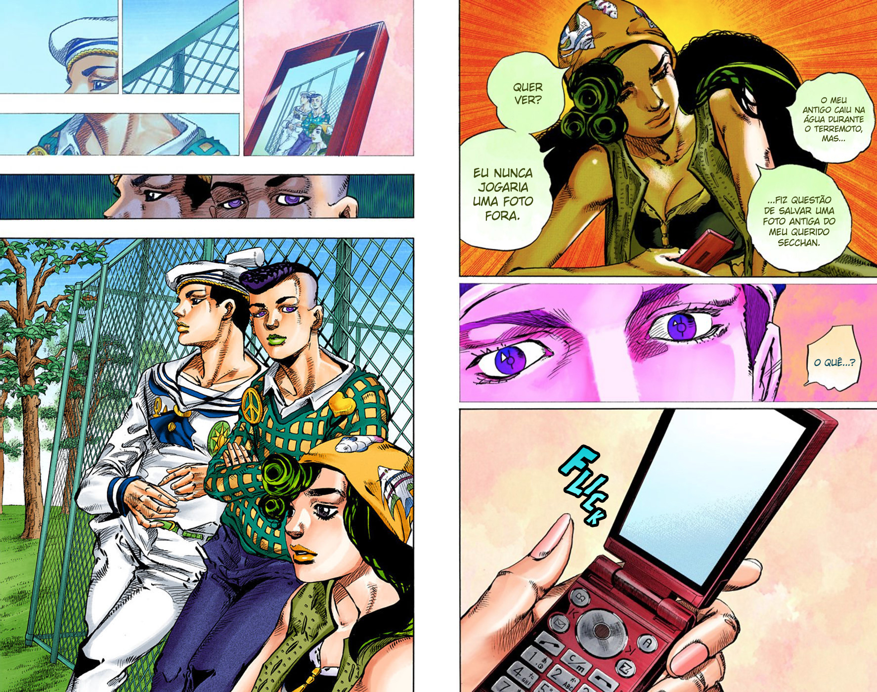 JoJo's Bizarre Adventure, Part 8: JoJolion - Digital Colored Comics Capítulo 44 Página 12
