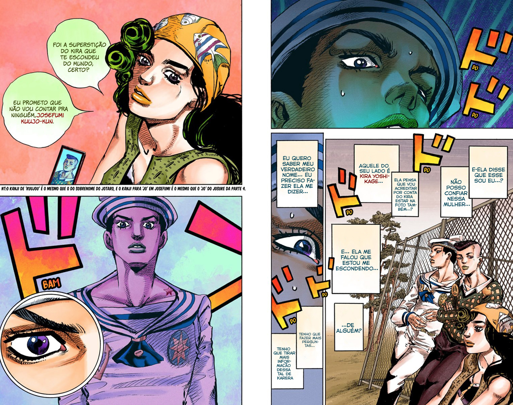 JoJo's Bizarre Adventure, Part 8: JoJolion - Digital Colored Comics Capítulo 44 Página 14