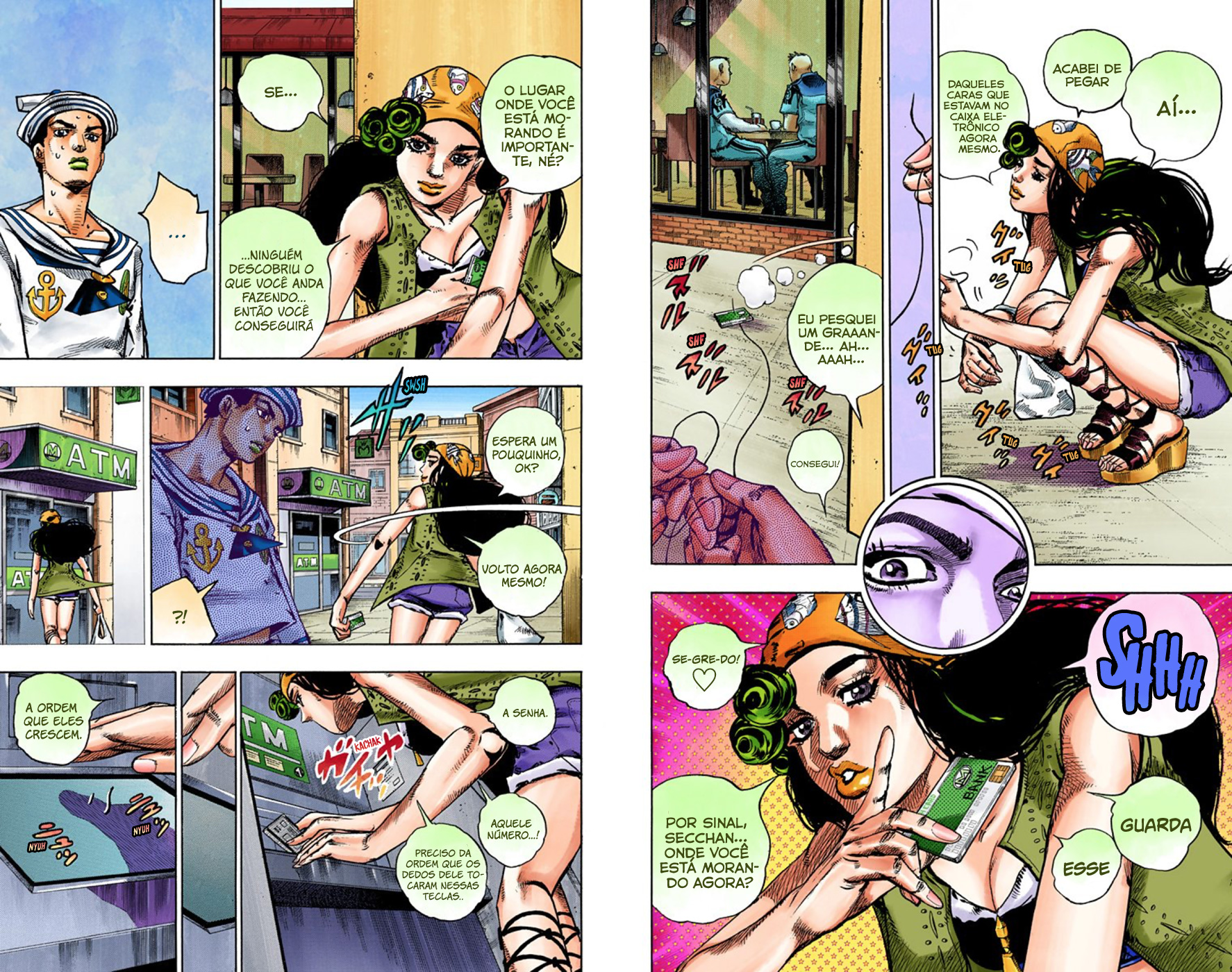 JoJo's Bizarre Adventure, Part 8: JoJolion - Digital Colored Comics Capítulo 44 Página 16