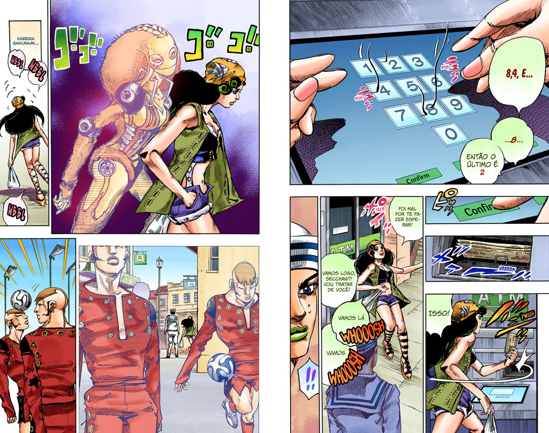 JoJo's Bizarre Adventure, Part 8: JoJolion - Digital Colored Comics Capítulo 44 Página 17