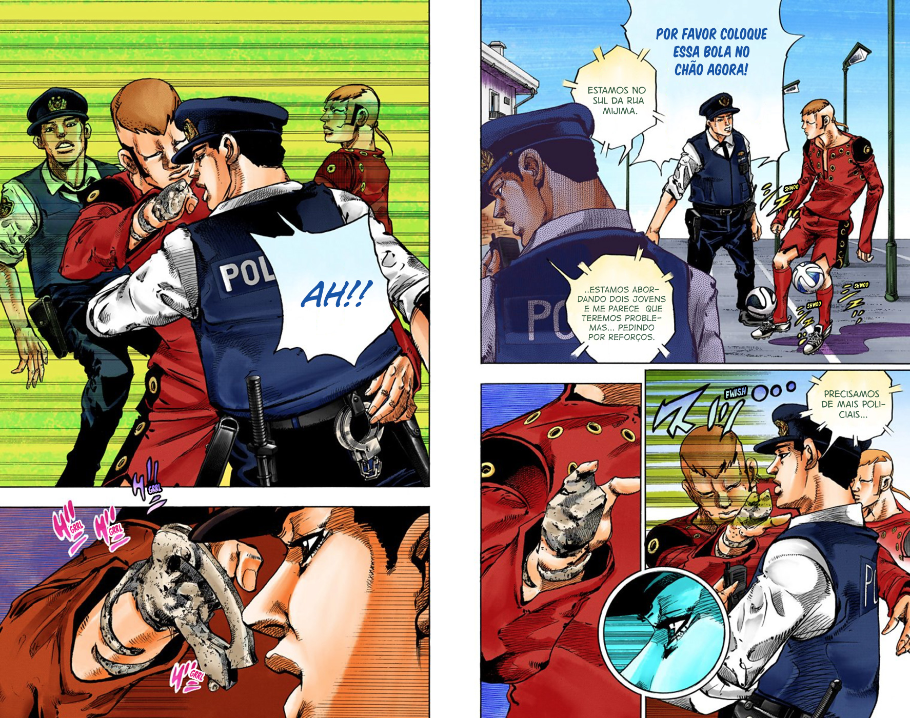 JoJo's Bizarre Adventure, Part 8: JoJolion - Digital Colored Comics Capítulo 44 Página 21
