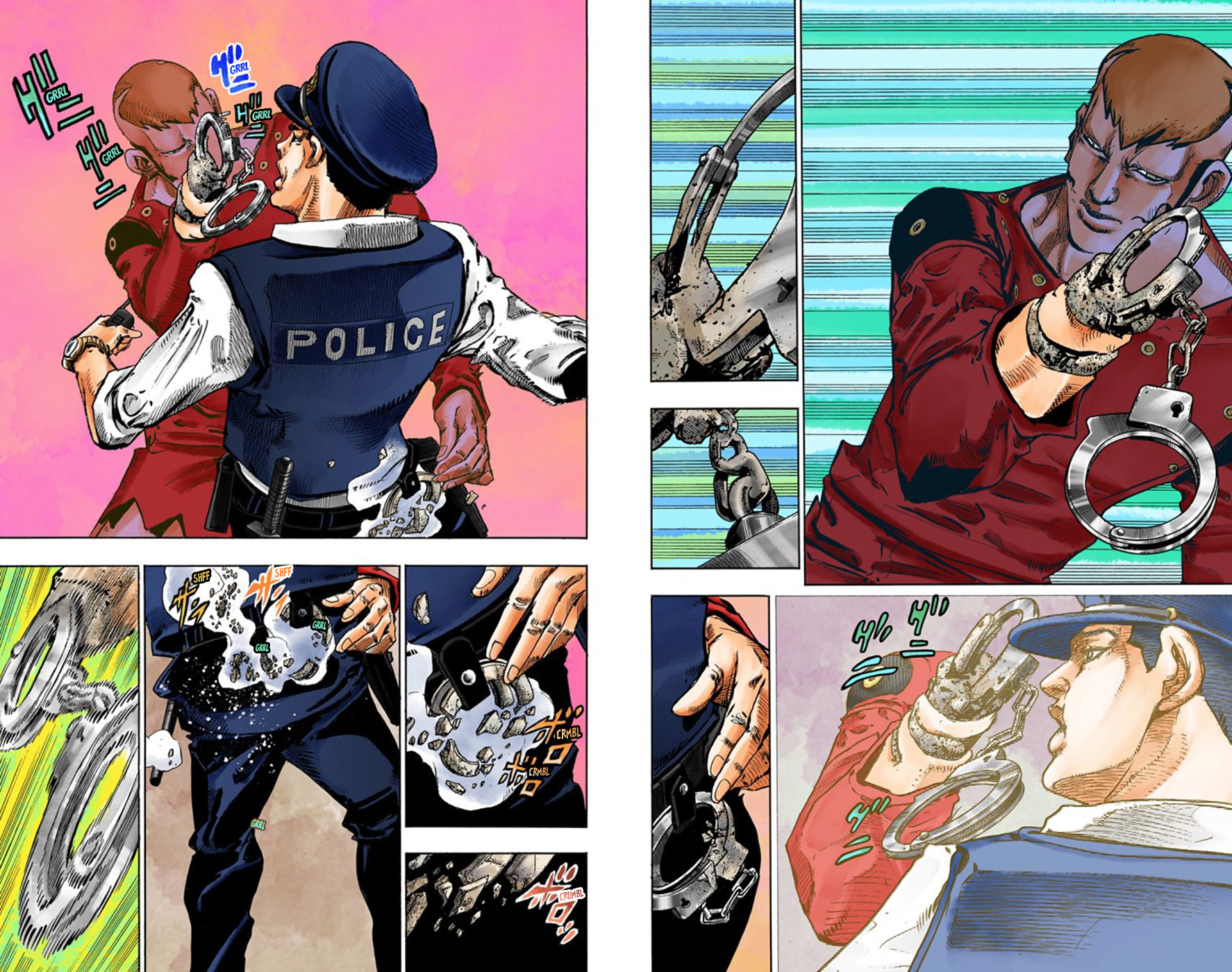 JoJo's Bizarre Adventure, Part 8: JoJolion - Digital Colored Comics Capítulo 44 Página 22