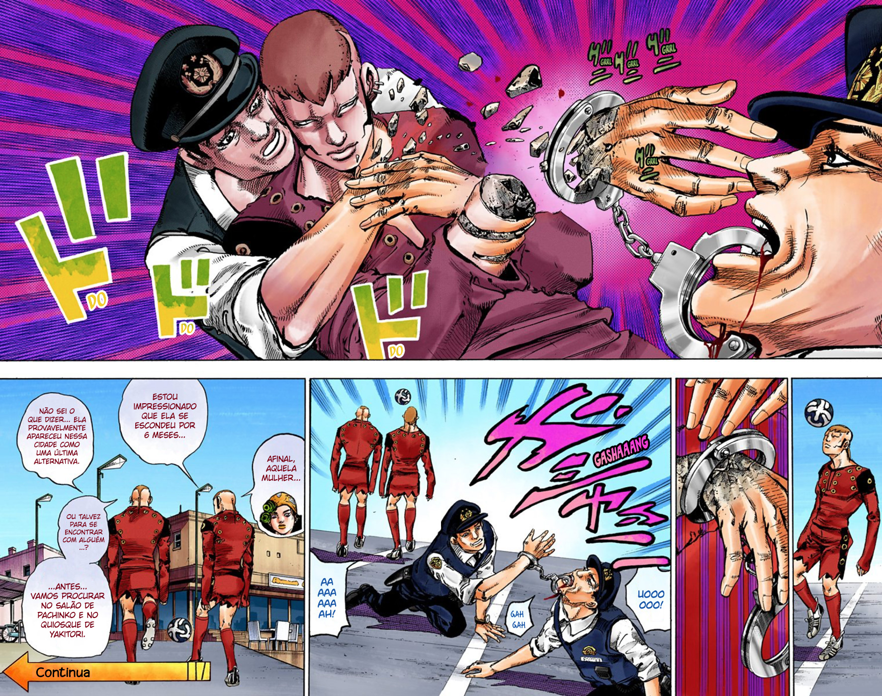 JoJo's Bizarre Adventure, Part 8: JoJolion - Digital Colored Comics Capítulo 44 Página 24