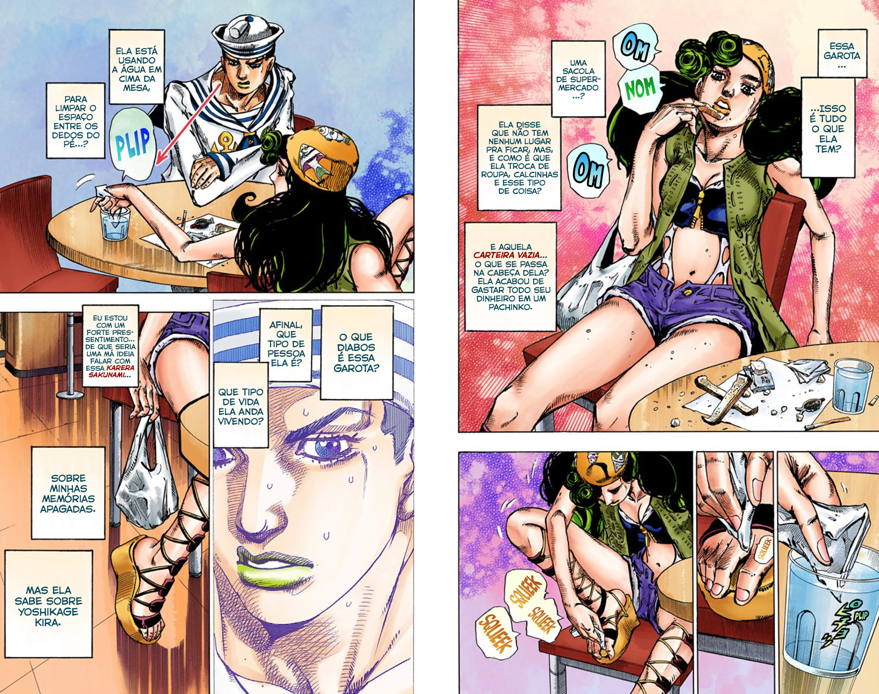 JoJo's Bizarre Adventure, Part 8: JoJolion - Digital Colored Comics Capítulo 44 Página 6