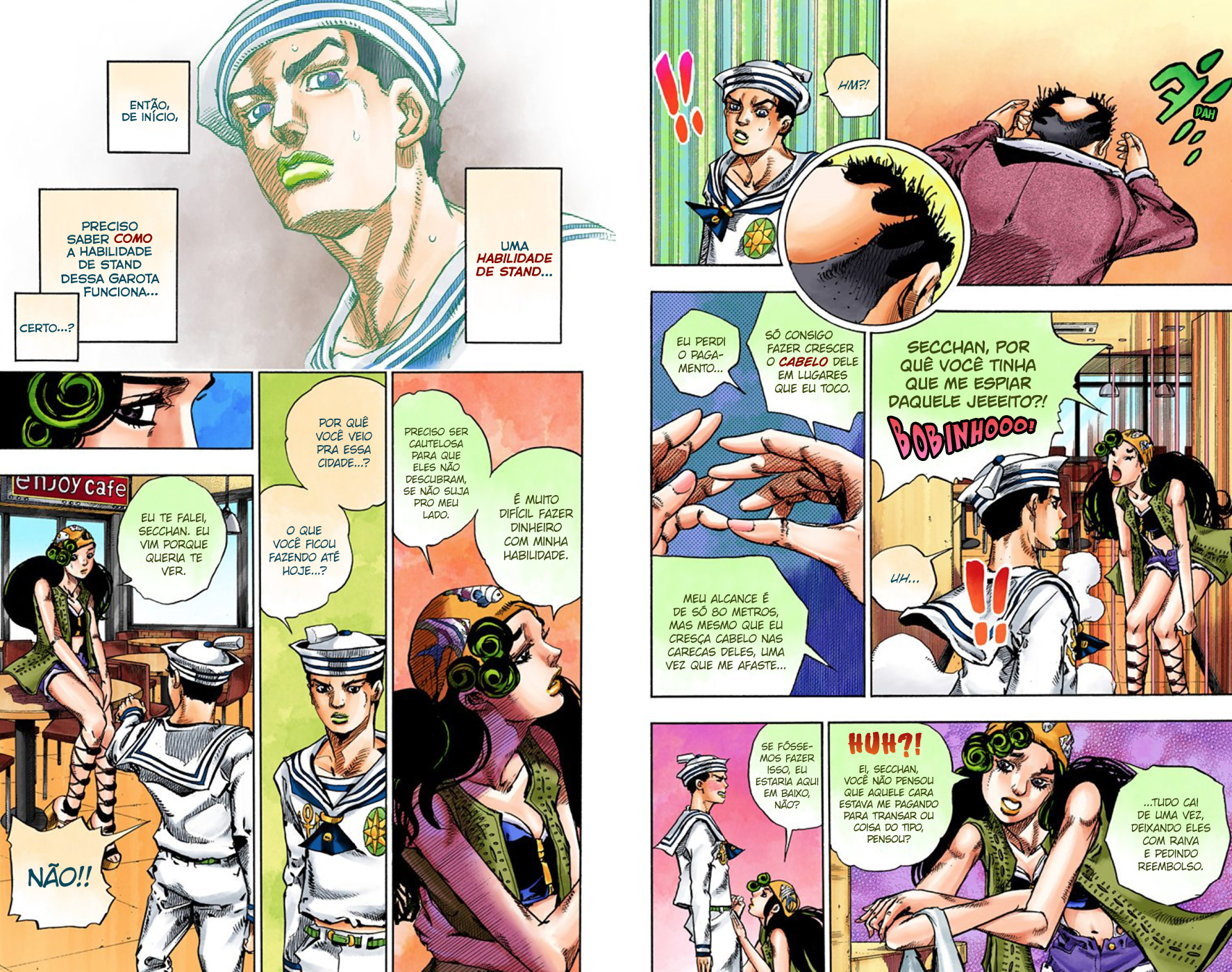 JoJo's Bizarre Adventure, Part 8: JoJolion - Digital Colored Comics Capítulo 44 Página 9