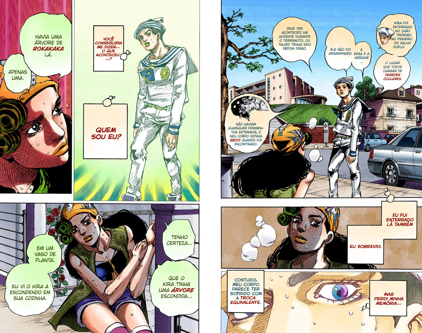JoJo's Bizarre Adventure, Part 8: JoJolion - Digital Colored Comics Capítulo 45 Página 10