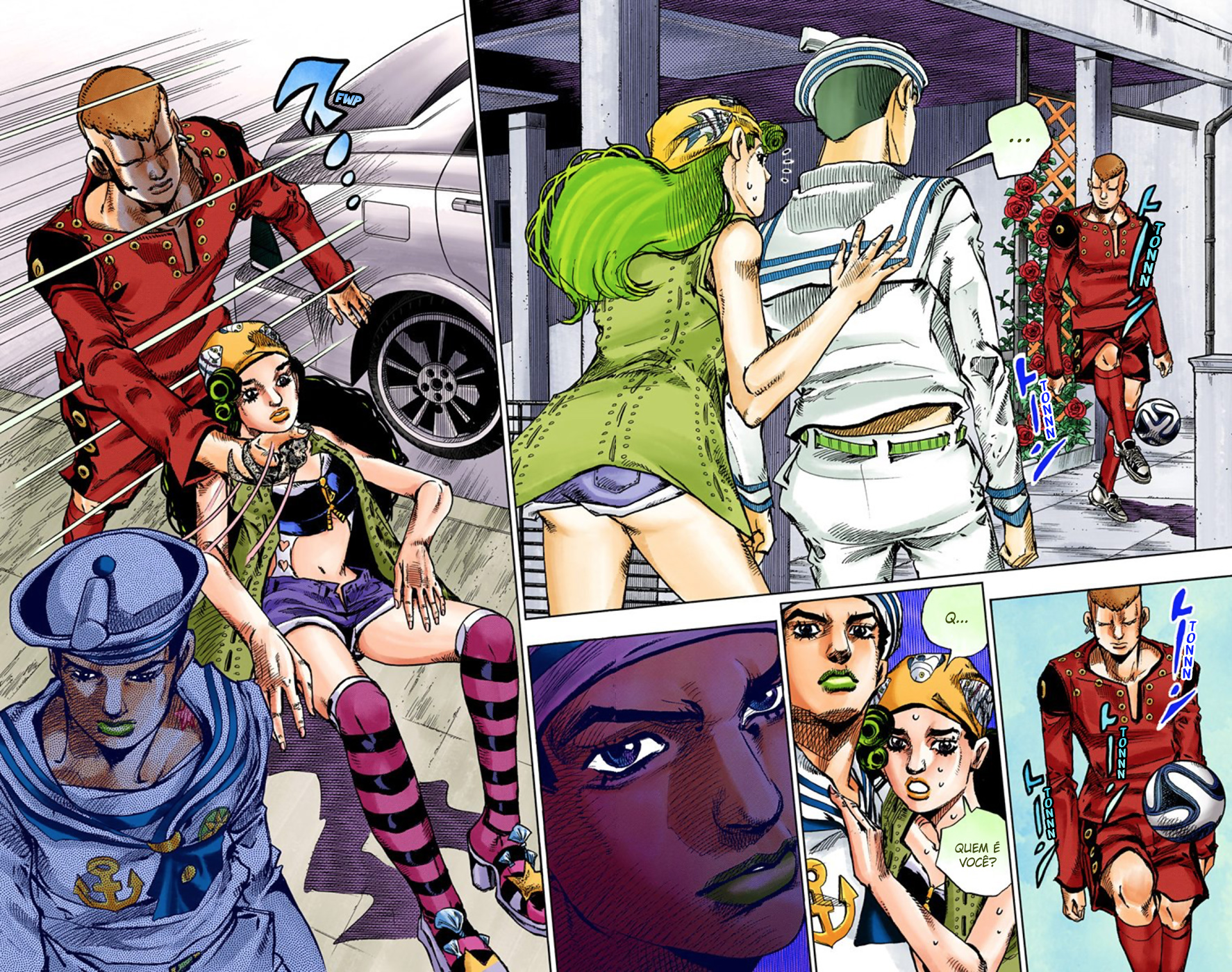 JoJo's Bizarre Adventure, Part 8: JoJolion - Digital Colored Comics Capítulo 45 Página 14