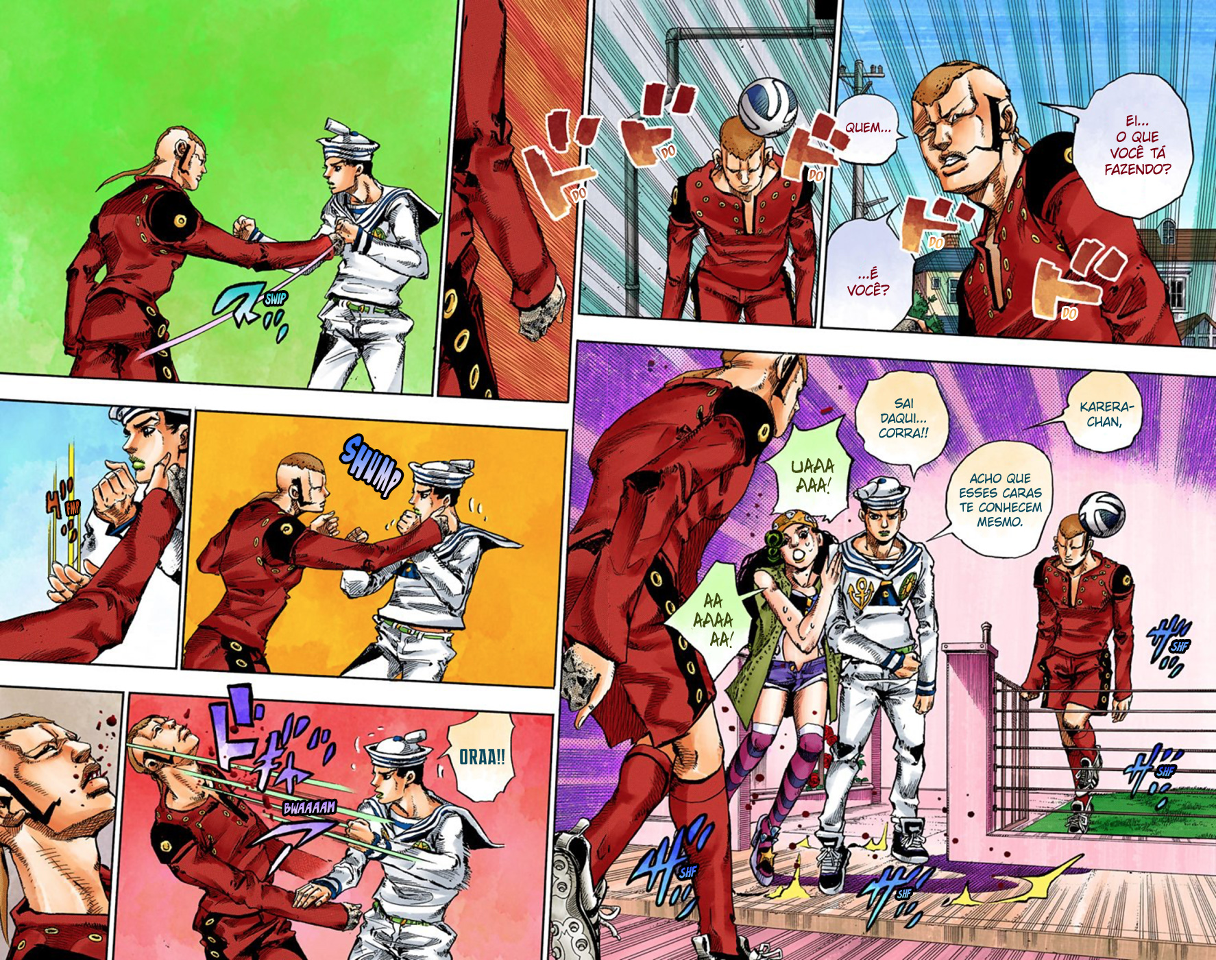 JoJo's Bizarre Adventure, Part 8: JoJolion - Digital Colored Comics Capítulo 45 Página 20