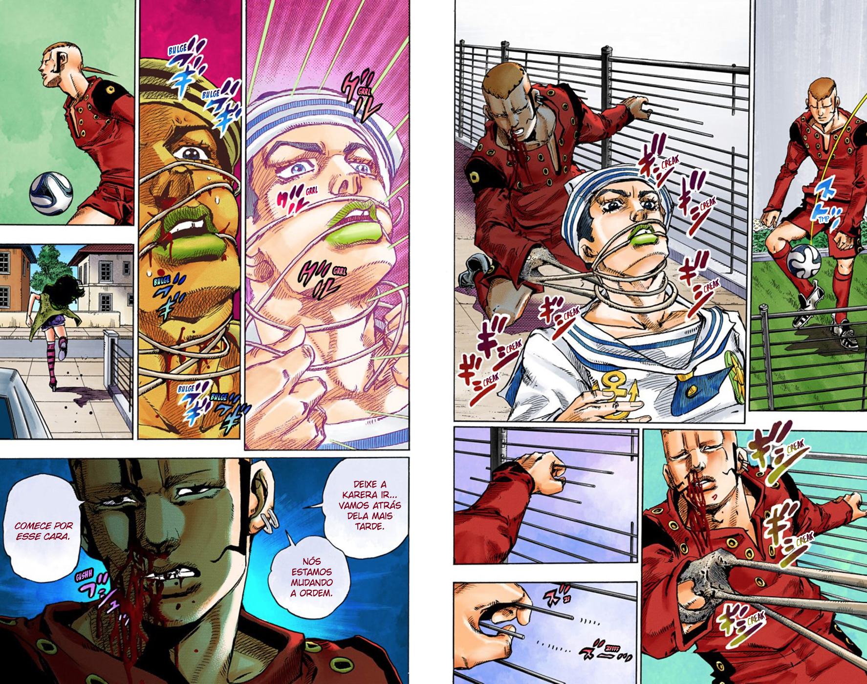 JoJo's Bizarre Adventure, Part 8: JoJolion - Digital Colored Comics Capítulo 45 Página 22
