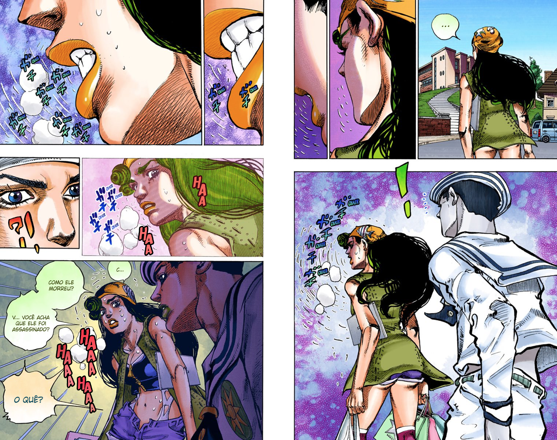 JoJo's Bizarre Adventure, Part 8: JoJolion - Digital Colored Comics Capítulo 45 Página 8