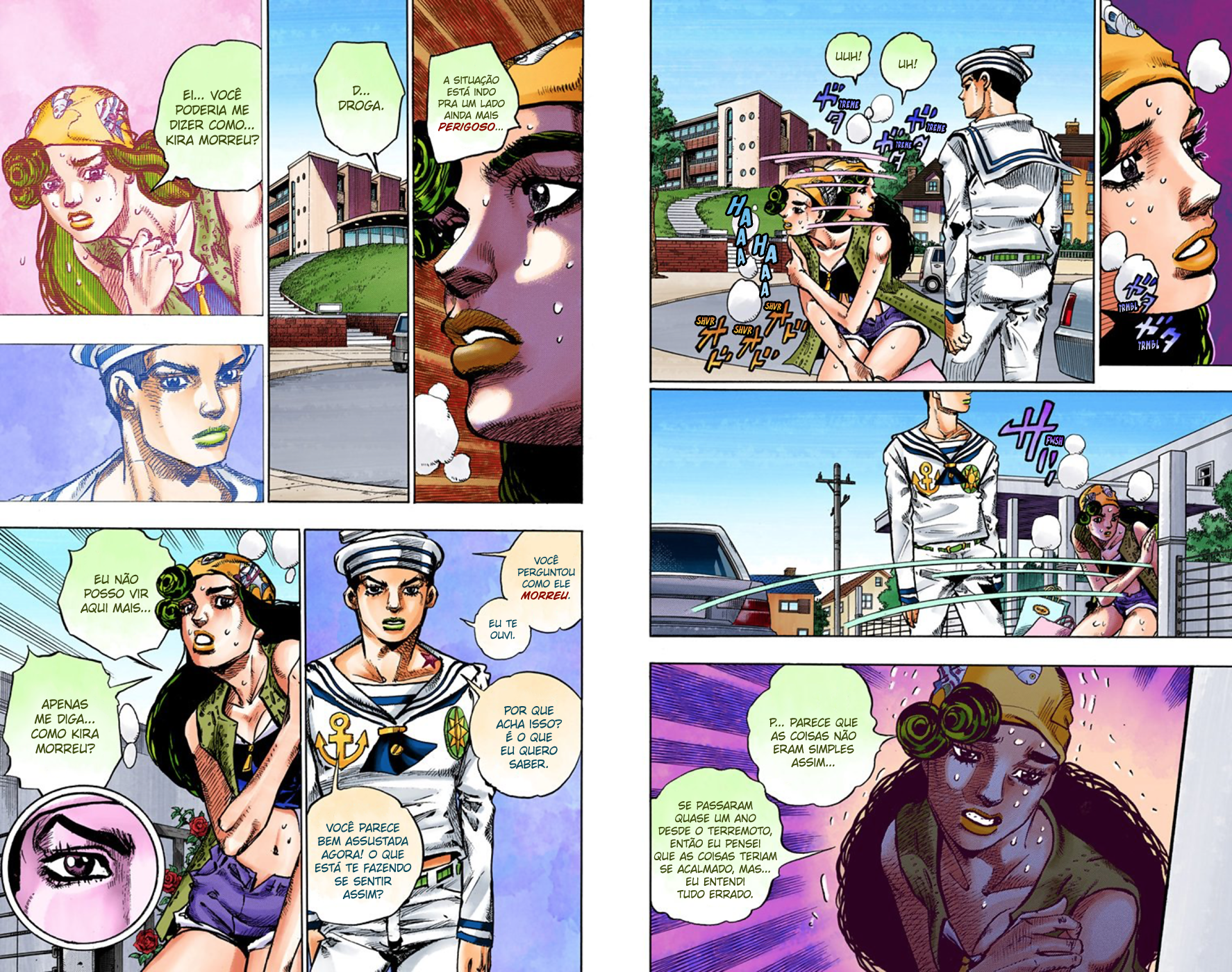 JoJo's Bizarre Adventure, Part 8: JoJolion - Digital Colored Comics Capítulo 45 Página 9