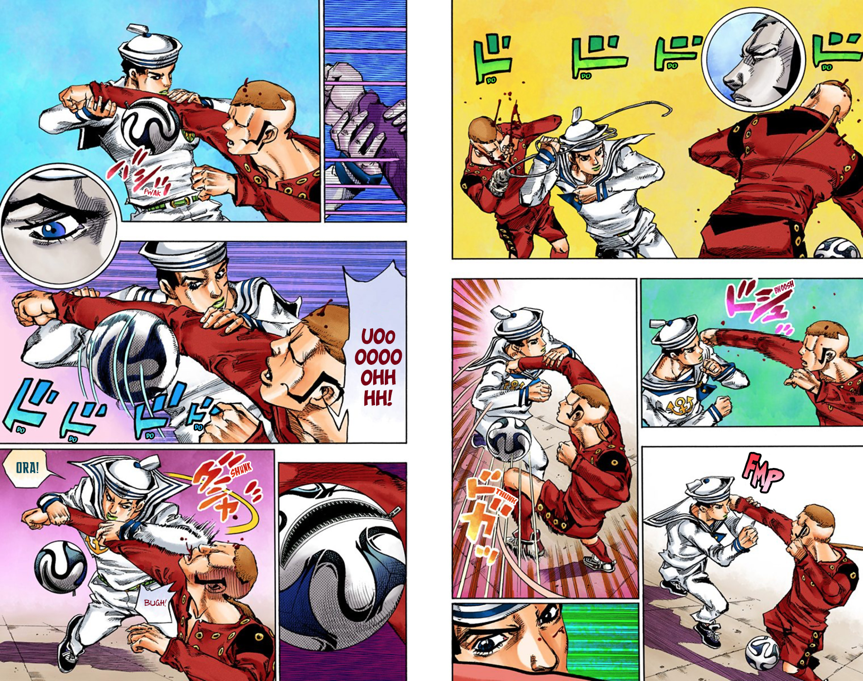 JoJo's Bizarre Adventure, Part 8: JoJolion - Digital Colored Comics Capítulo 46 Página 10