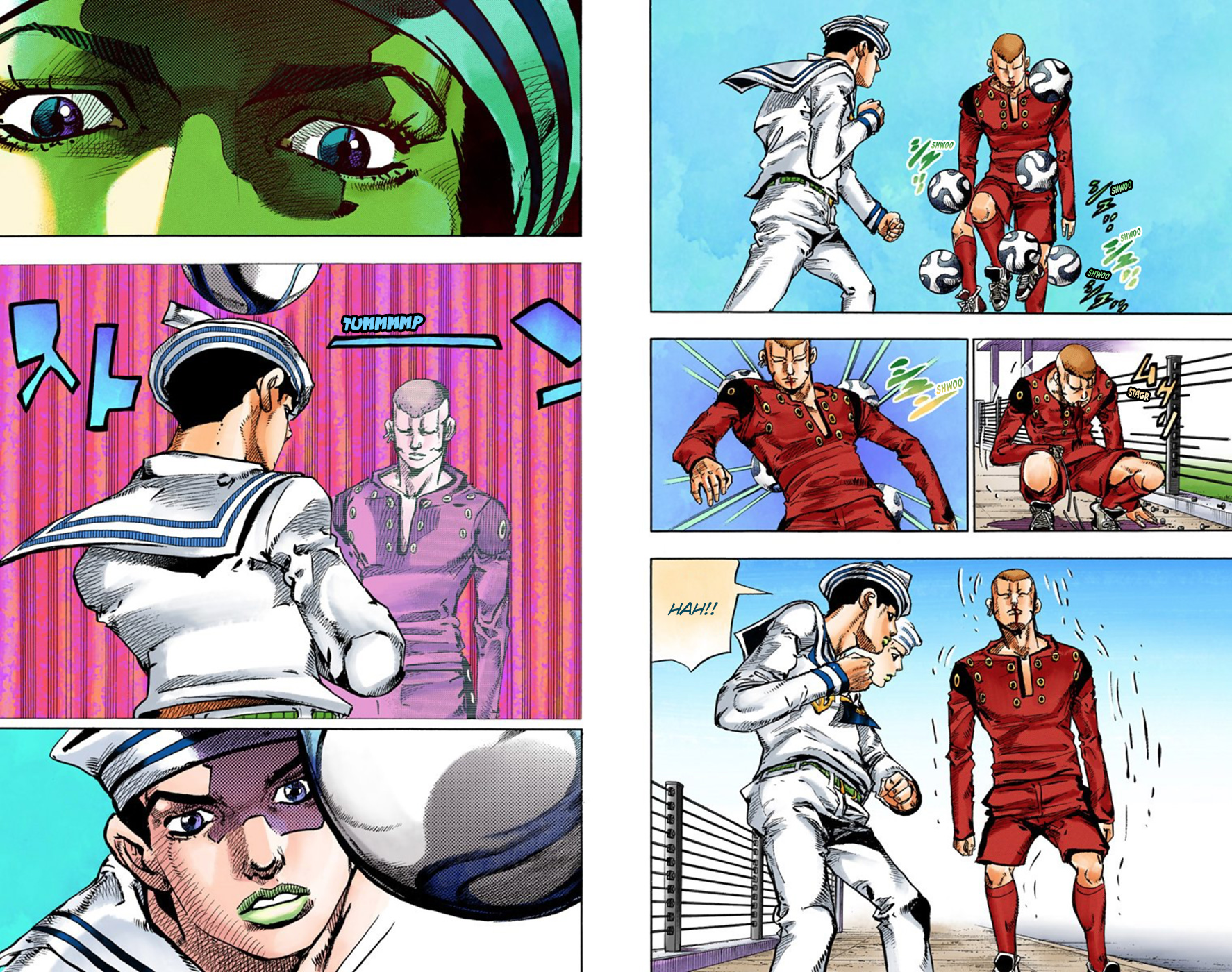JoJo's Bizarre Adventure, Part 8: JoJolion - Digital Colored Comics Capítulo 46 Página 12