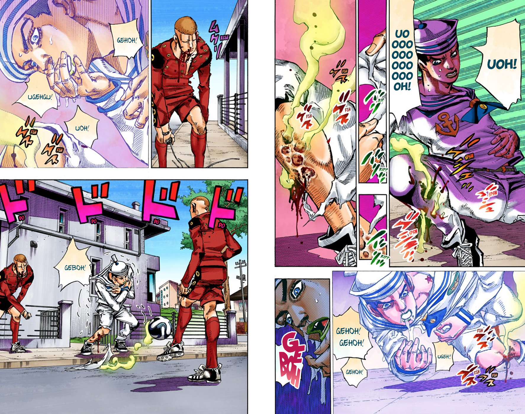 JoJo's Bizarre Adventure, Part 8: JoJolion - Digital Colored Comics Capítulo 46 Página 14