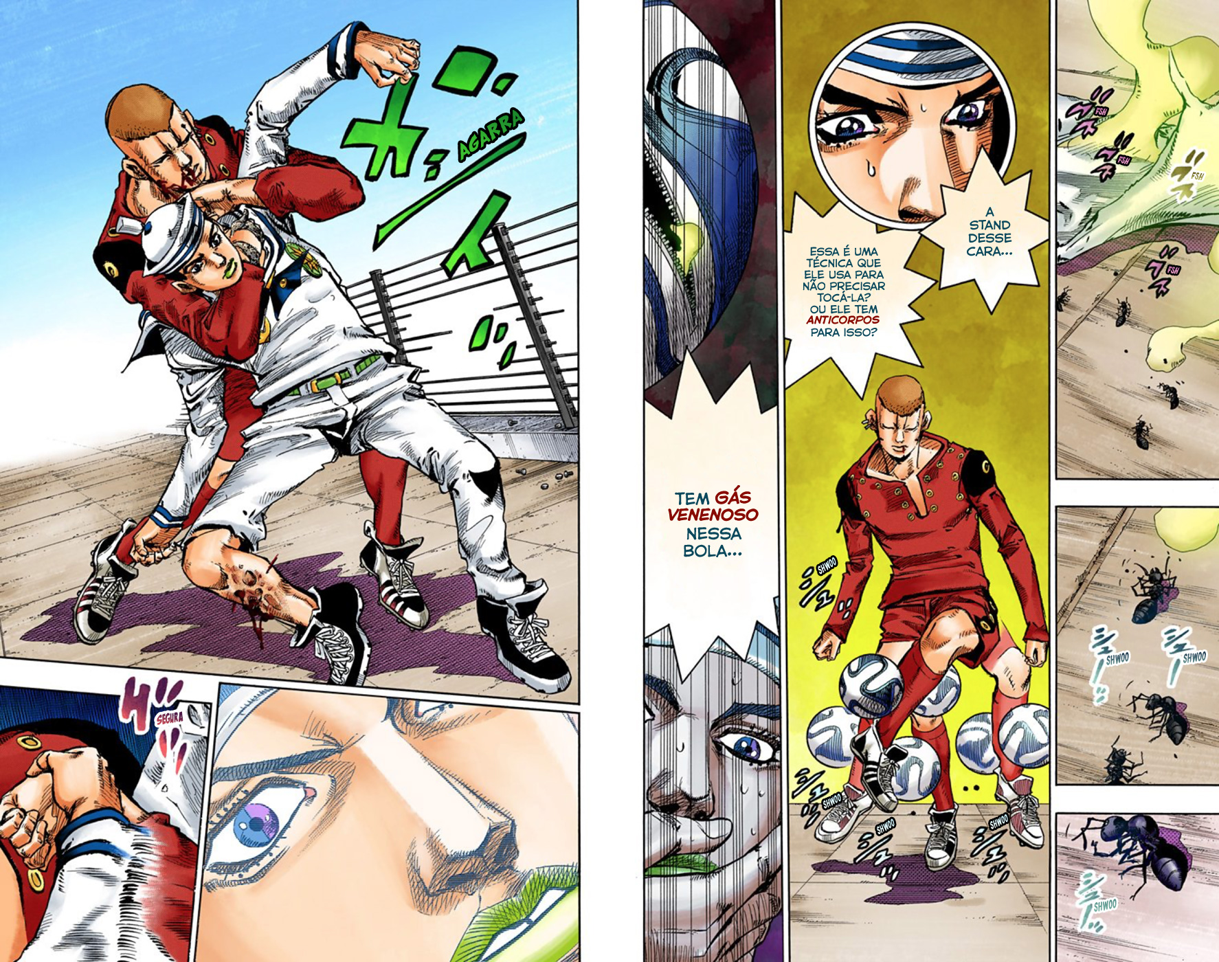 JoJo's Bizarre Adventure, Part 8: JoJolion - Digital Colored Comics Capítulo 46 Página 15