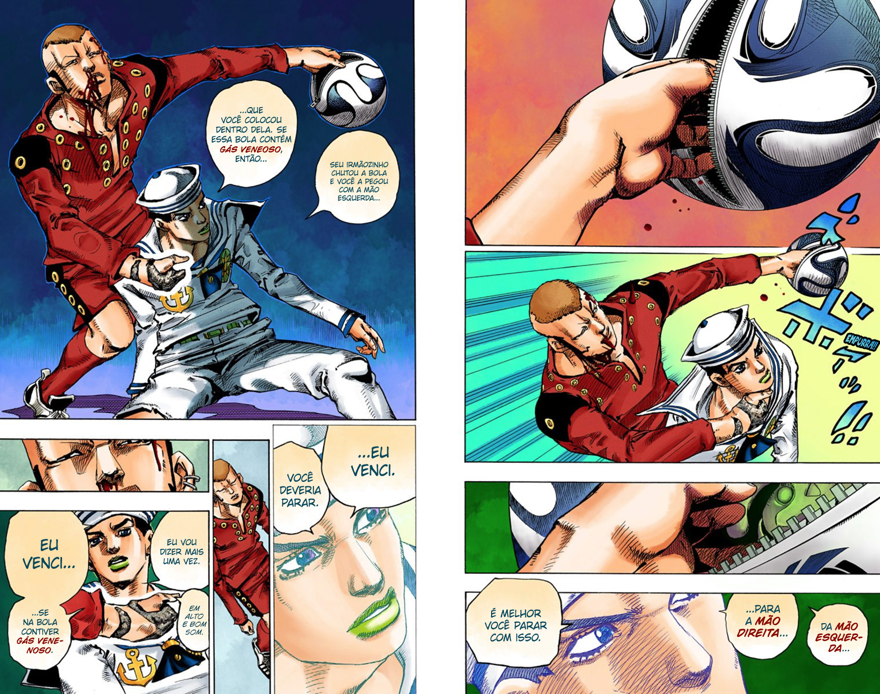 JoJo's Bizarre Adventure, Part 8: JoJolion - Digital Colored Comics Capítulo 46 Página 16