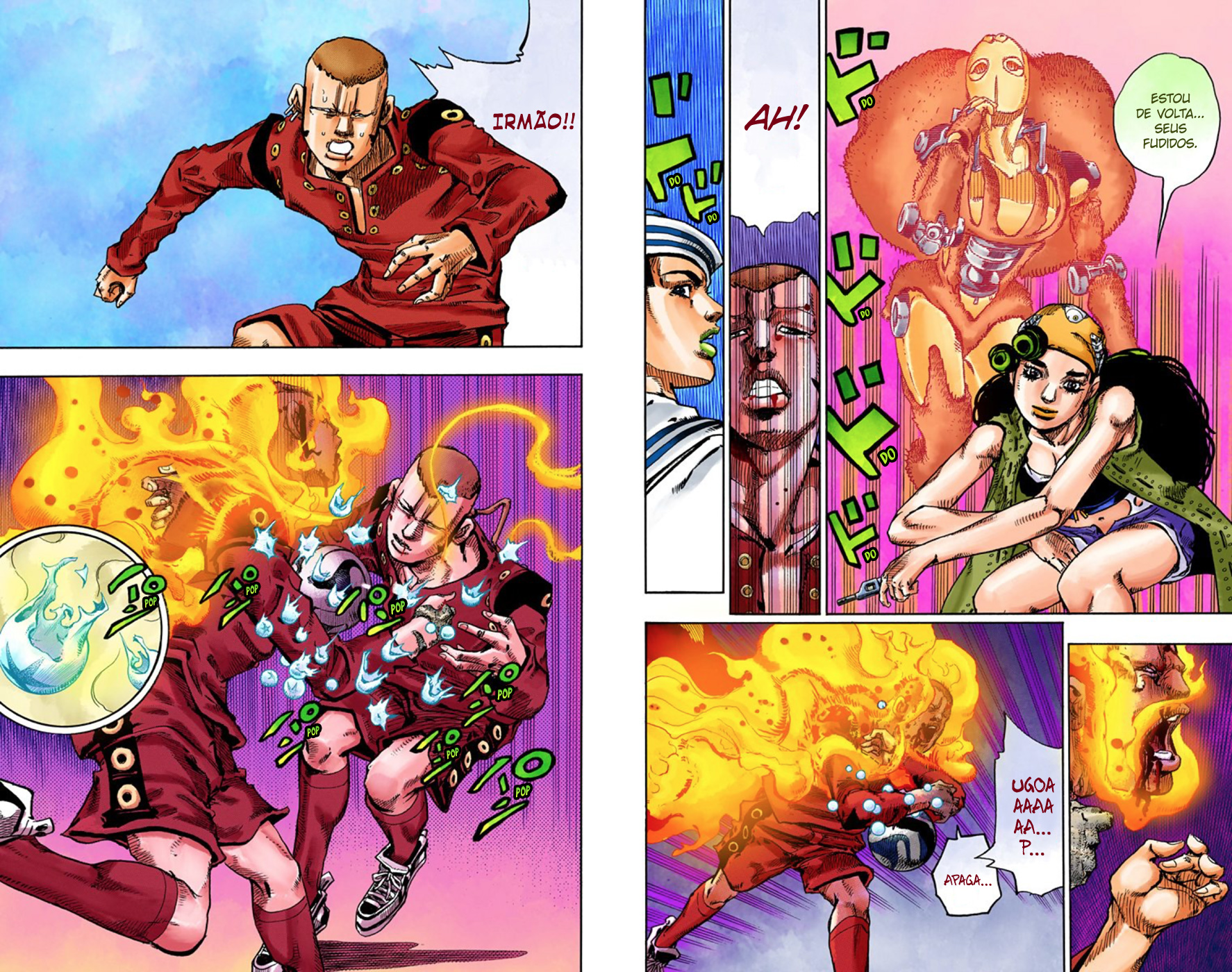 JoJo's Bizarre Adventure, Part 8: JoJolion - Digital Colored Comics Capítulo 46 Página 21