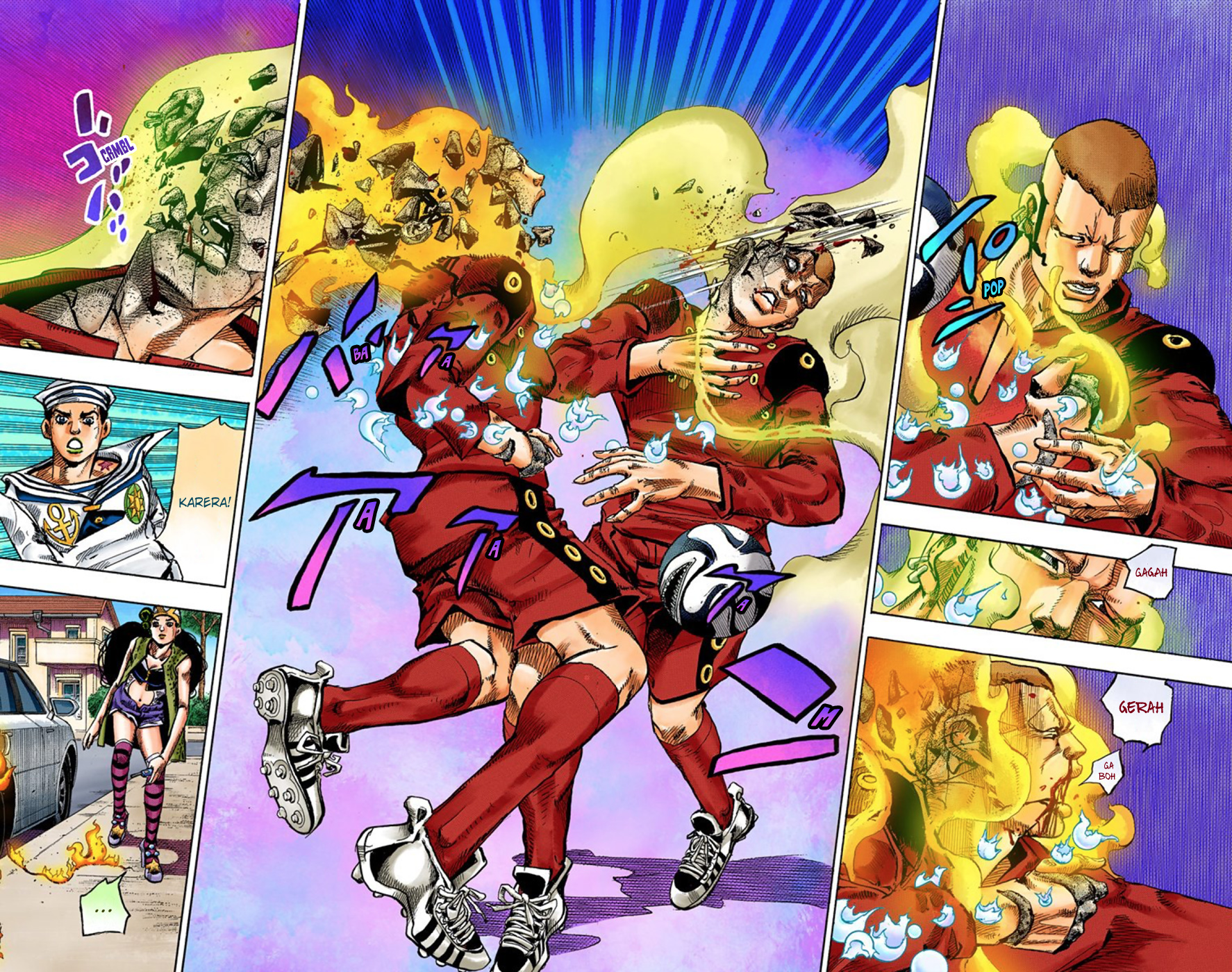 JoJo's Bizarre Adventure, Part 8: JoJolion - Digital Colored Comics Capítulo 46 Página 22