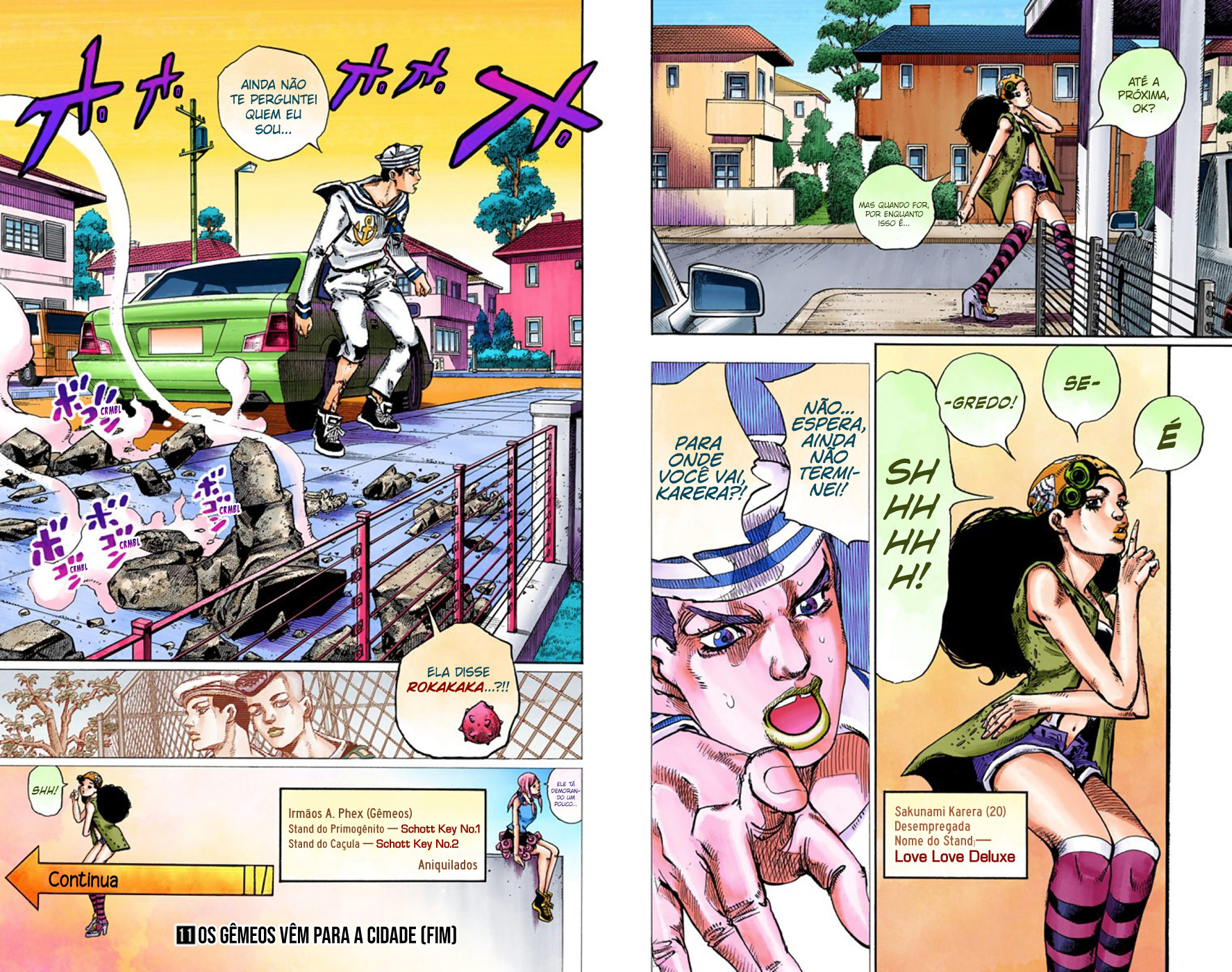 JoJo's Bizarre Adventure, Part 8: JoJolion - Digital Colored Comics Capítulo 46 Página 24