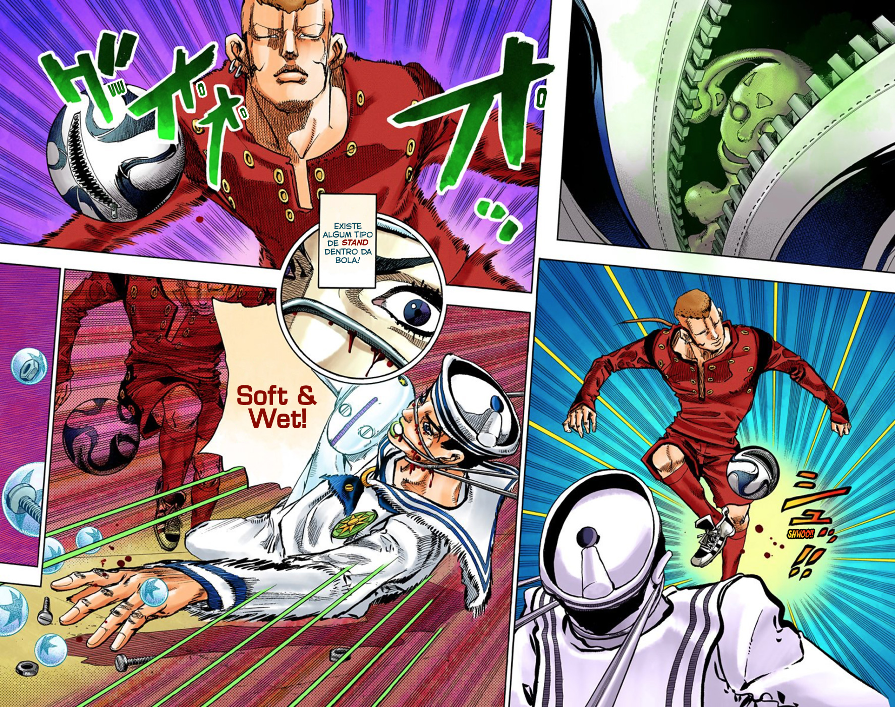 JoJo's Bizarre Adventure, Part 8: JoJolion - Digital Colored Comics Capítulo 46 Página 8