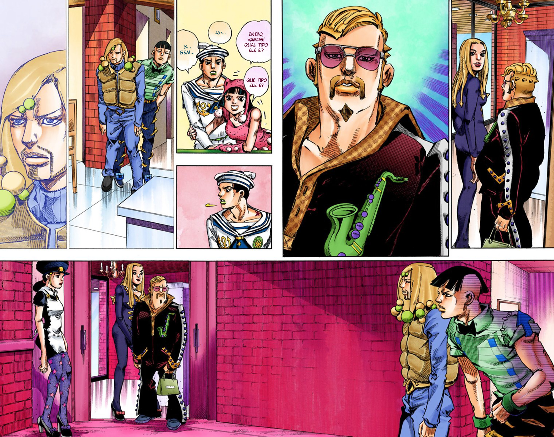 JoJo's Bizarre Adventure, Part 8: JoJolion - Digital Colored Comics Capítulo 47 Página 11