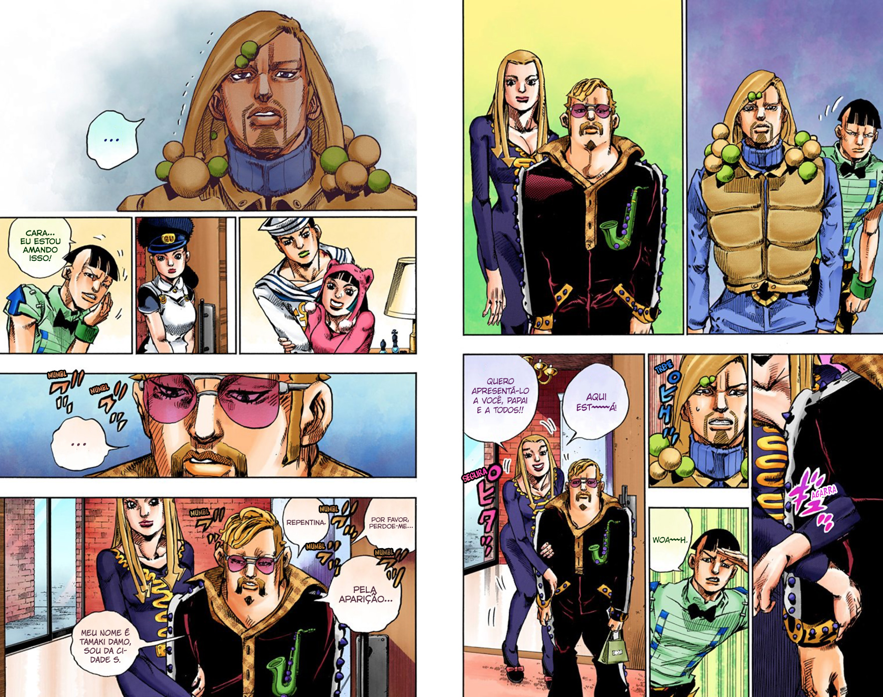 JoJo's Bizarre Adventure, Part 8: JoJolion - Digital Colored Comics Capítulo 47 Página 12