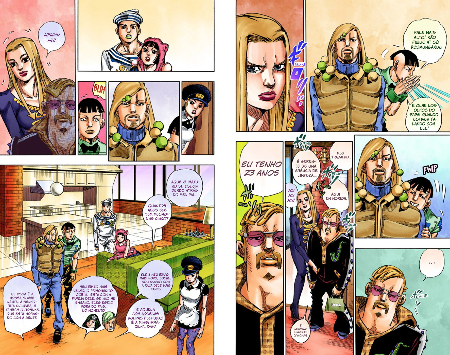 JoJo's Bizarre Adventure, Part 8: JoJolion - Digital Colored Comics Capítulo 47 Página 13