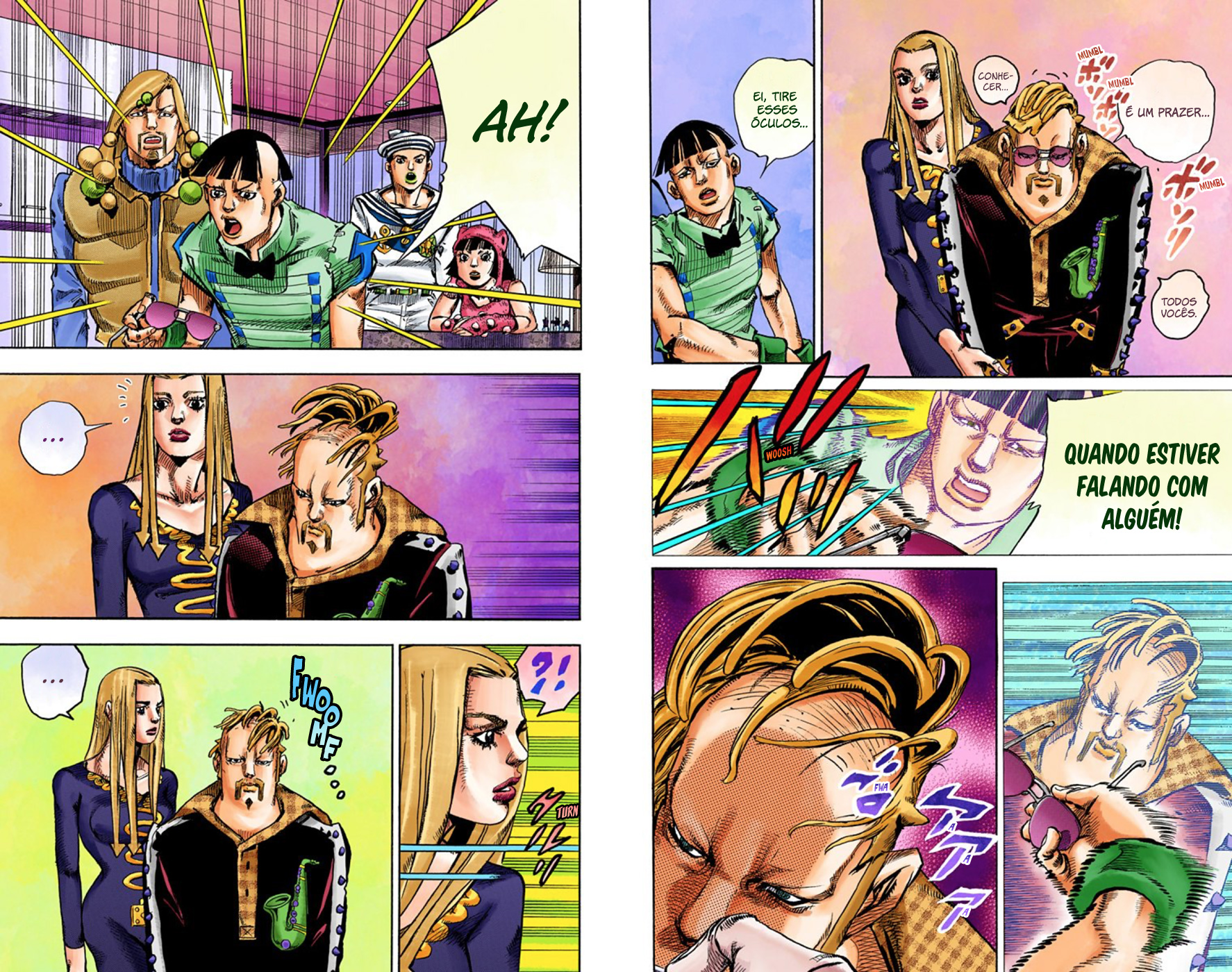 JoJo's Bizarre Adventure, Part 8: JoJolion - Digital Colored Comics Capítulo 47 Página 14