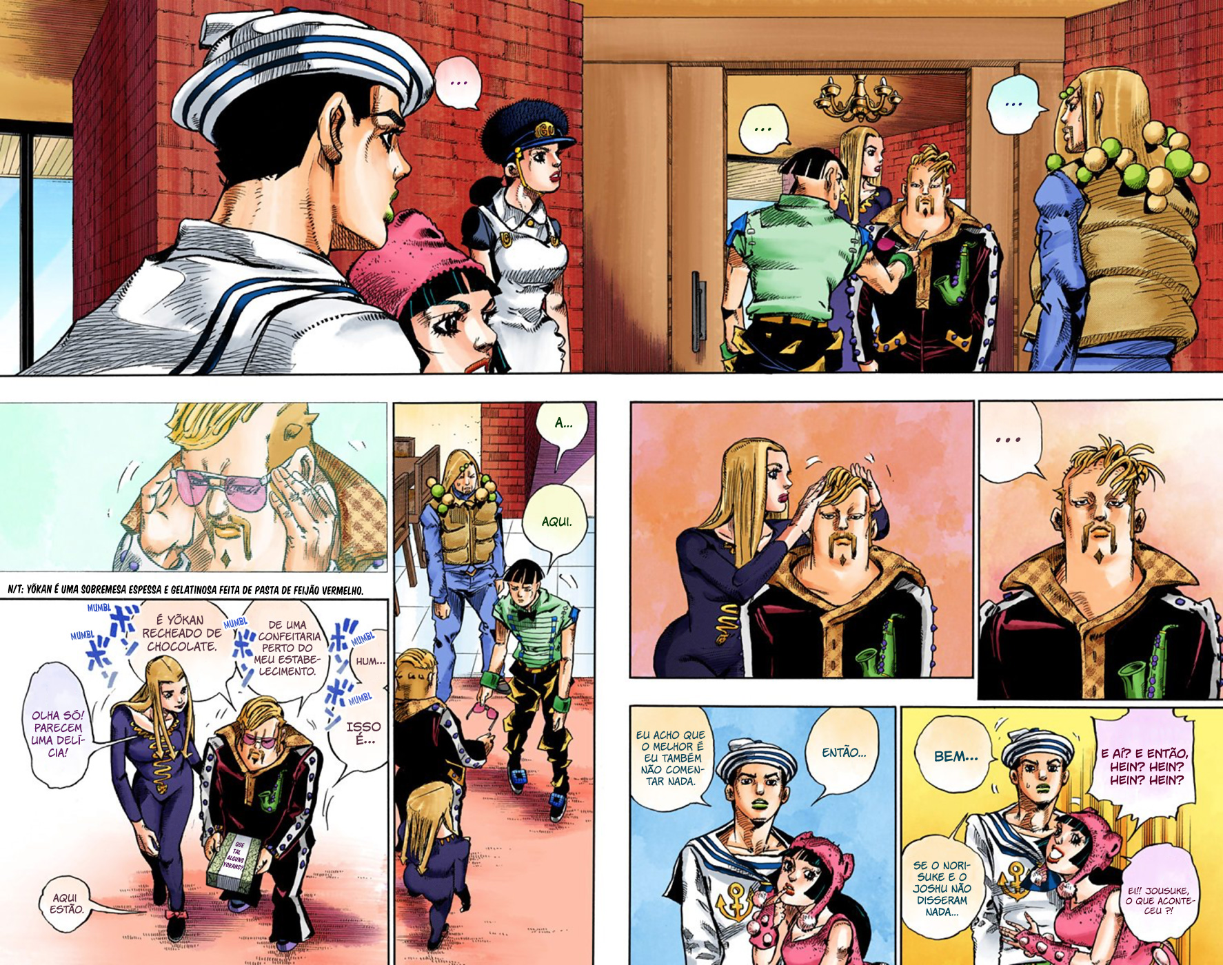 JoJo's Bizarre Adventure, Part 8: JoJolion - Digital Colored Comics Capítulo 47 Página 15