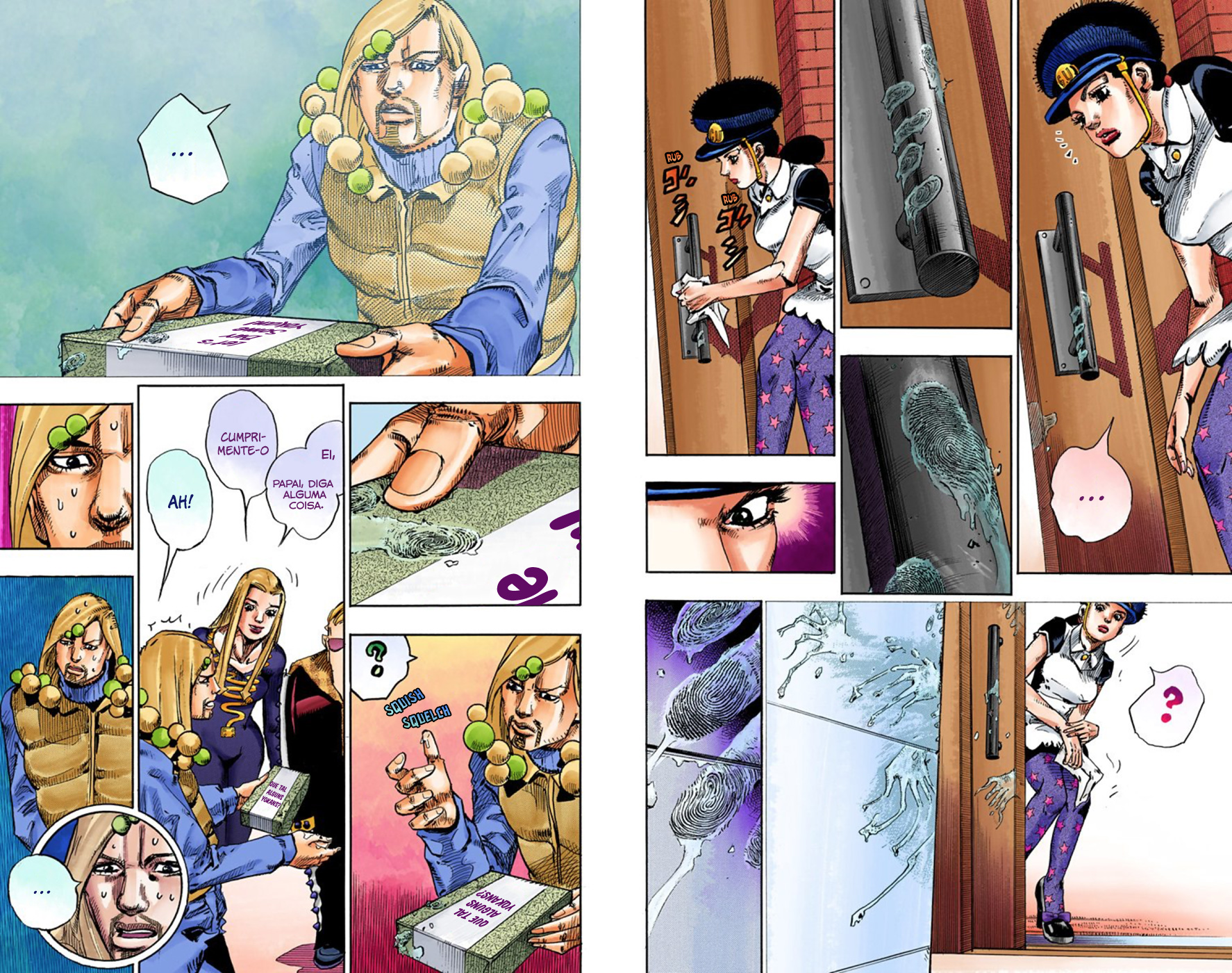 JoJo's Bizarre Adventure, Part 8: JoJolion - Digital Colored Comics Capítulo 47 Página 16
