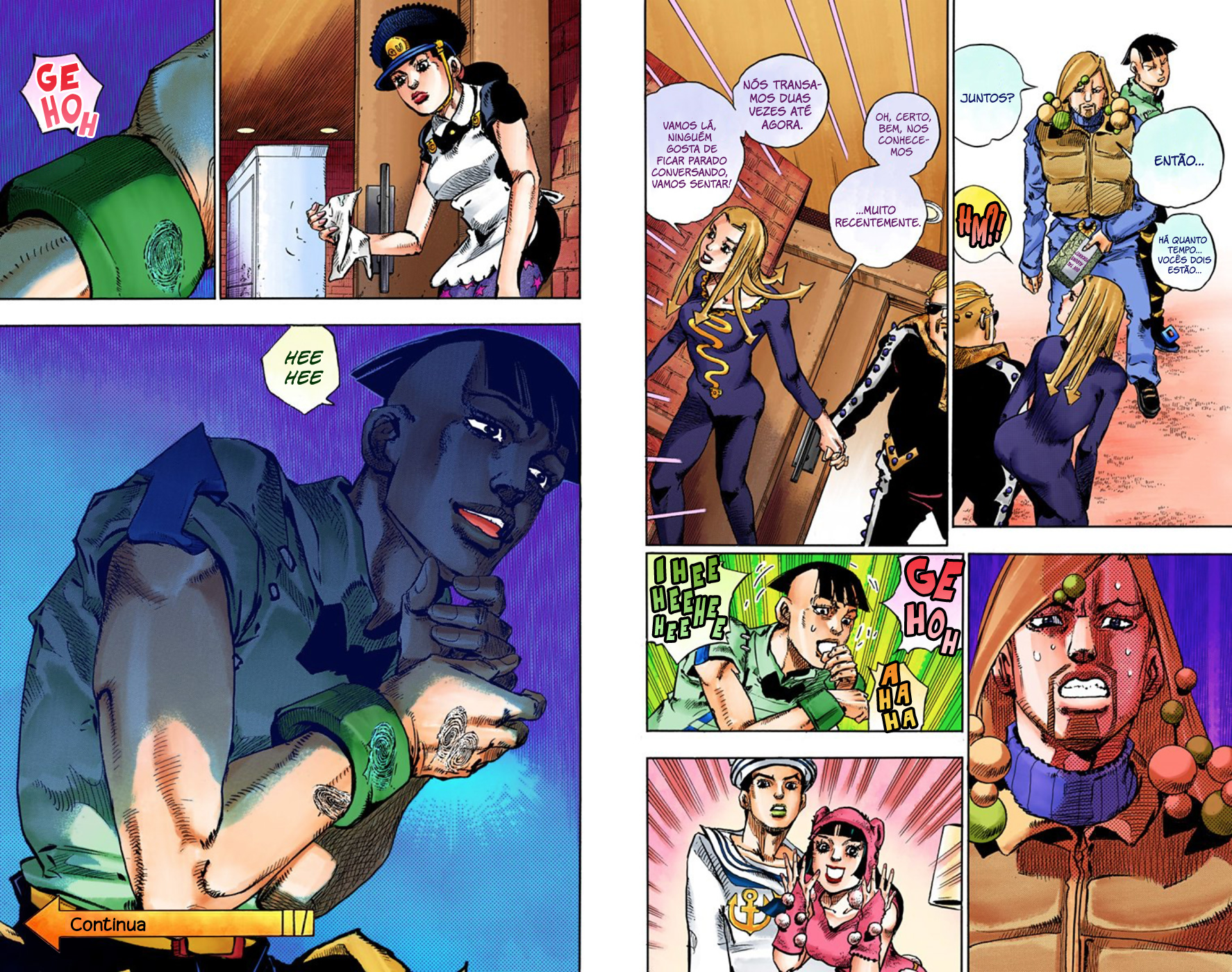 JoJo's Bizarre Adventure, Part 8: JoJolion - Digital Colored Comics Capítulo 47 Página 17
