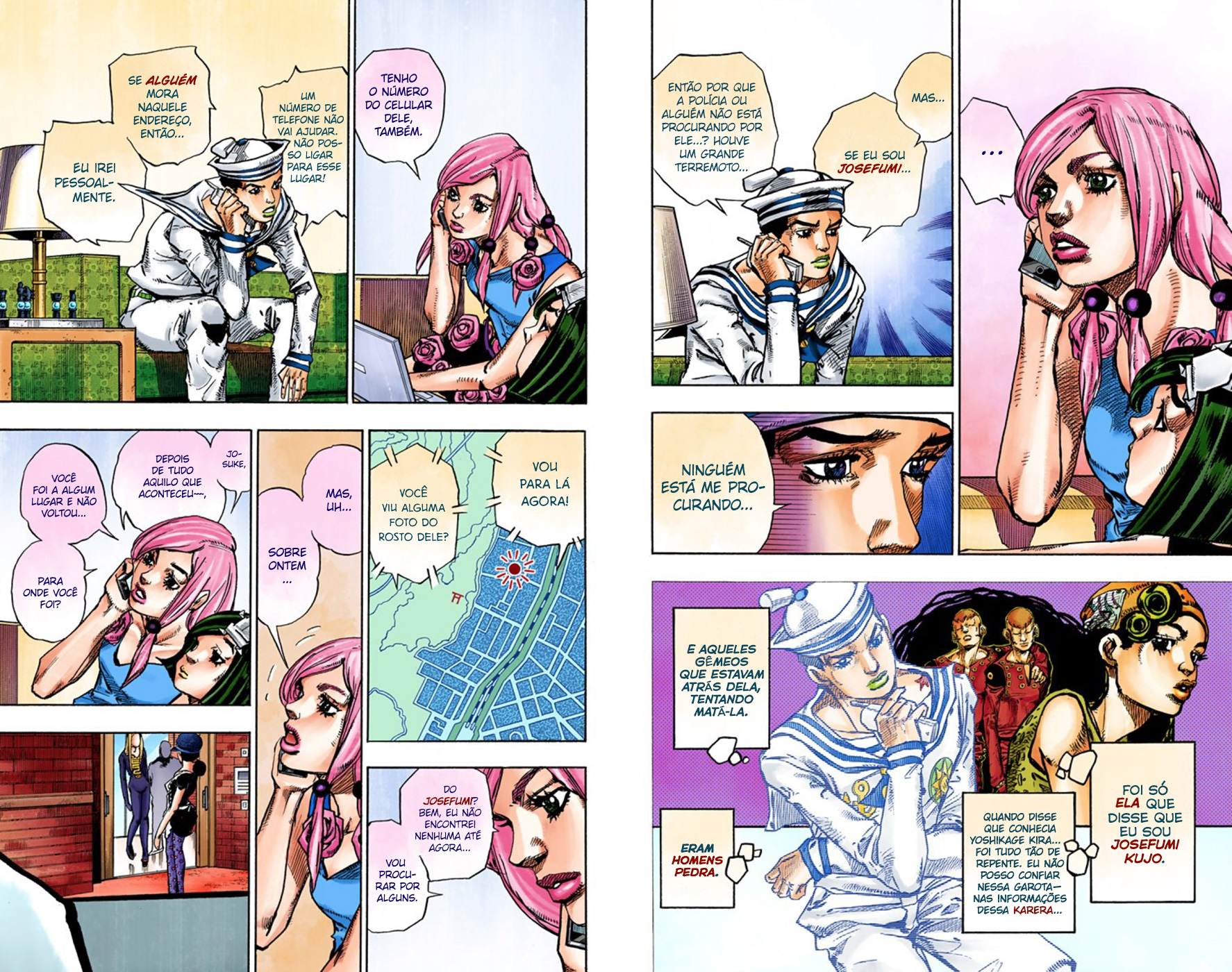 JoJo's Bizarre Adventure, Part 8: JoJolion - Digital Colored Comics Capítulo 47 Página 9