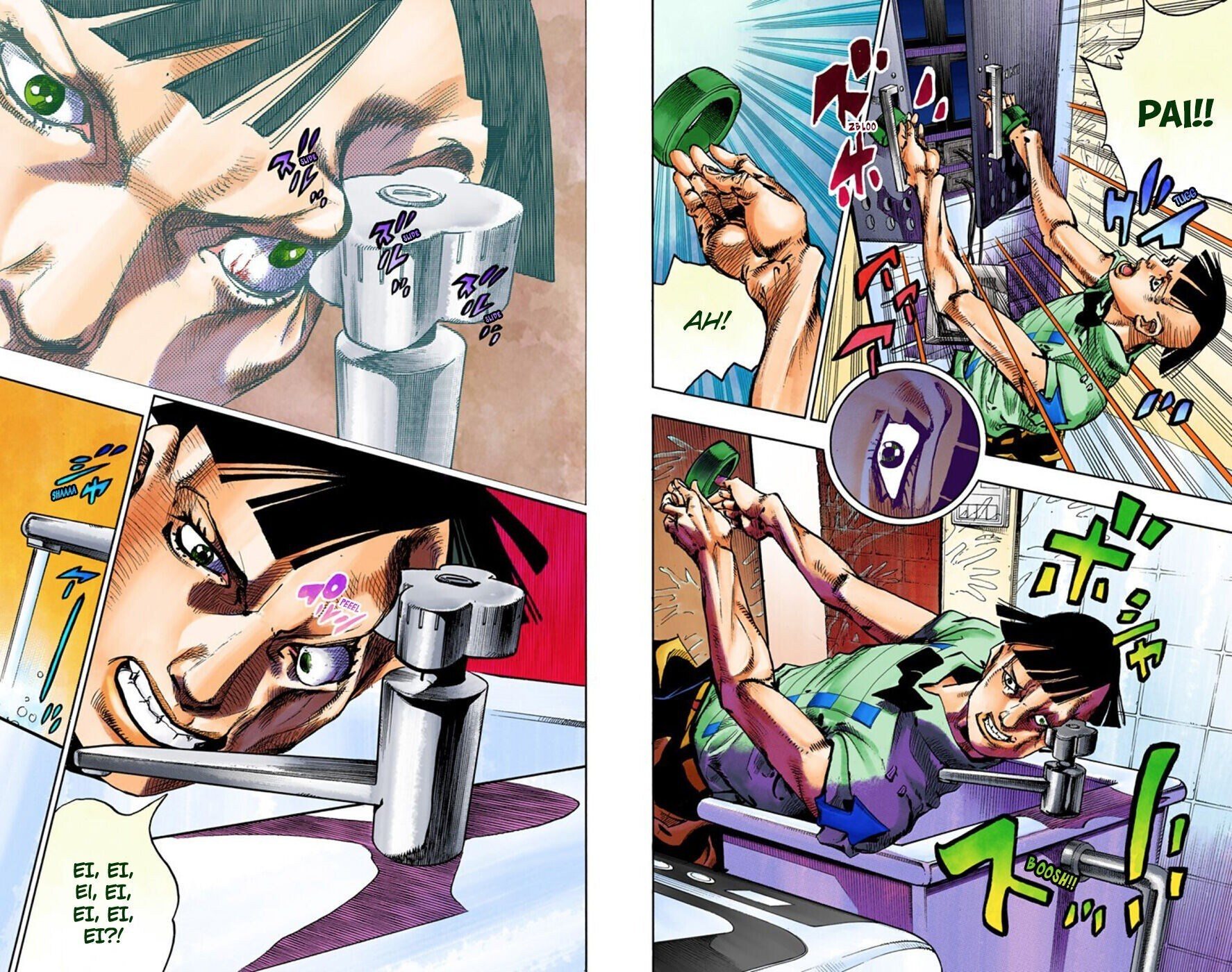 JoJo's Bizarre Adventure, Part 8: JoJolion - Digital Colored Comics Capítulo 48 Página 17