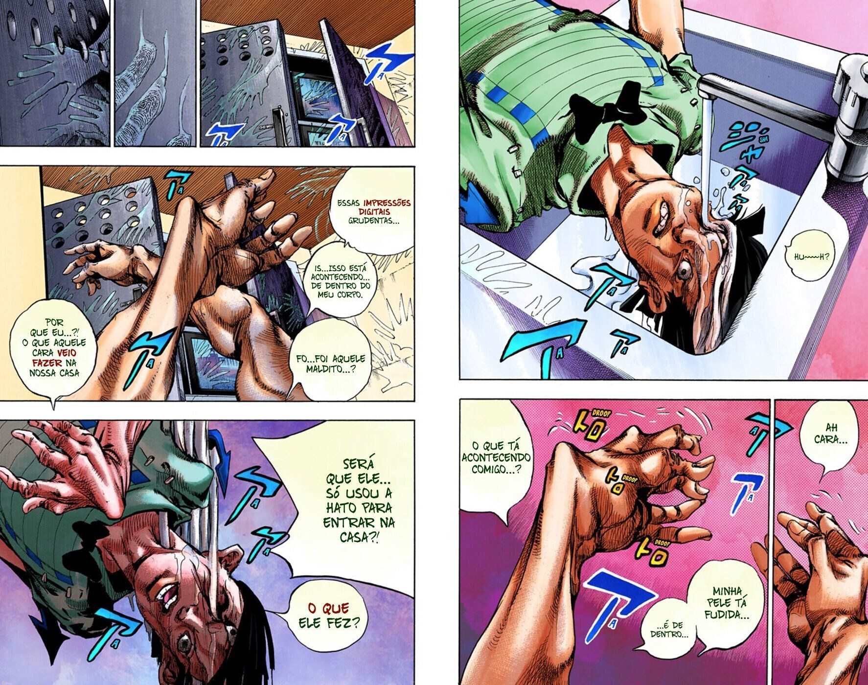 JoJo's Bizarre Adventure, Part 8: JoJolion - Digital Colored Comics Capítulo 48 Página 19