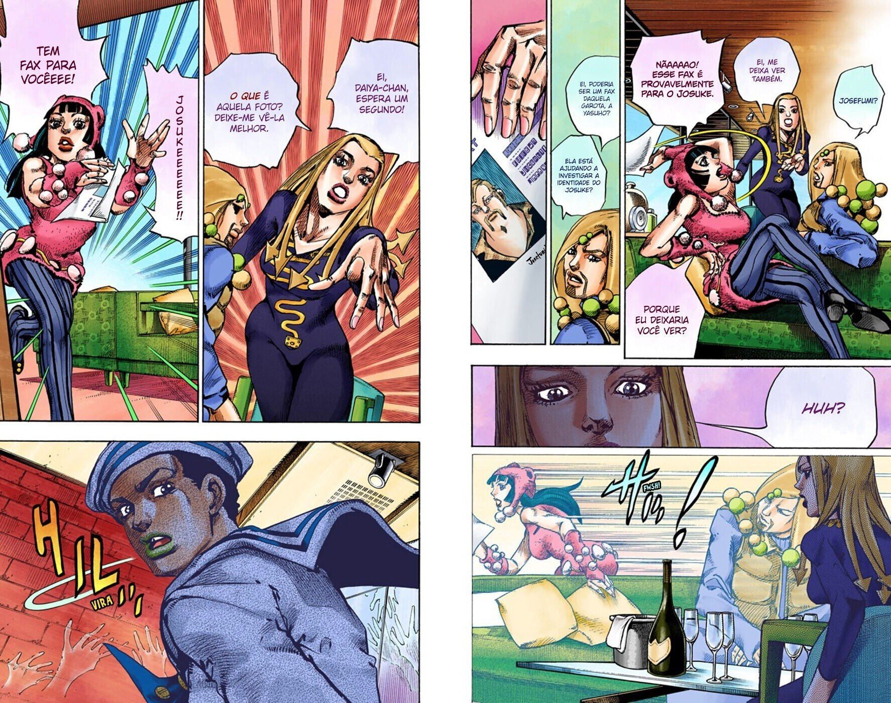 JoJo's Bizarre Adventure, Part 8: JoJolion - Digital Colored Comics Capítulo 48 Página 22