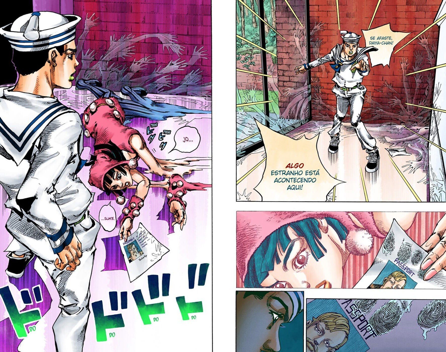 JoJo's Bizarre Adventure, Part 8: JoJolion - Digital Colored Comics Capítulo 48 Página 23