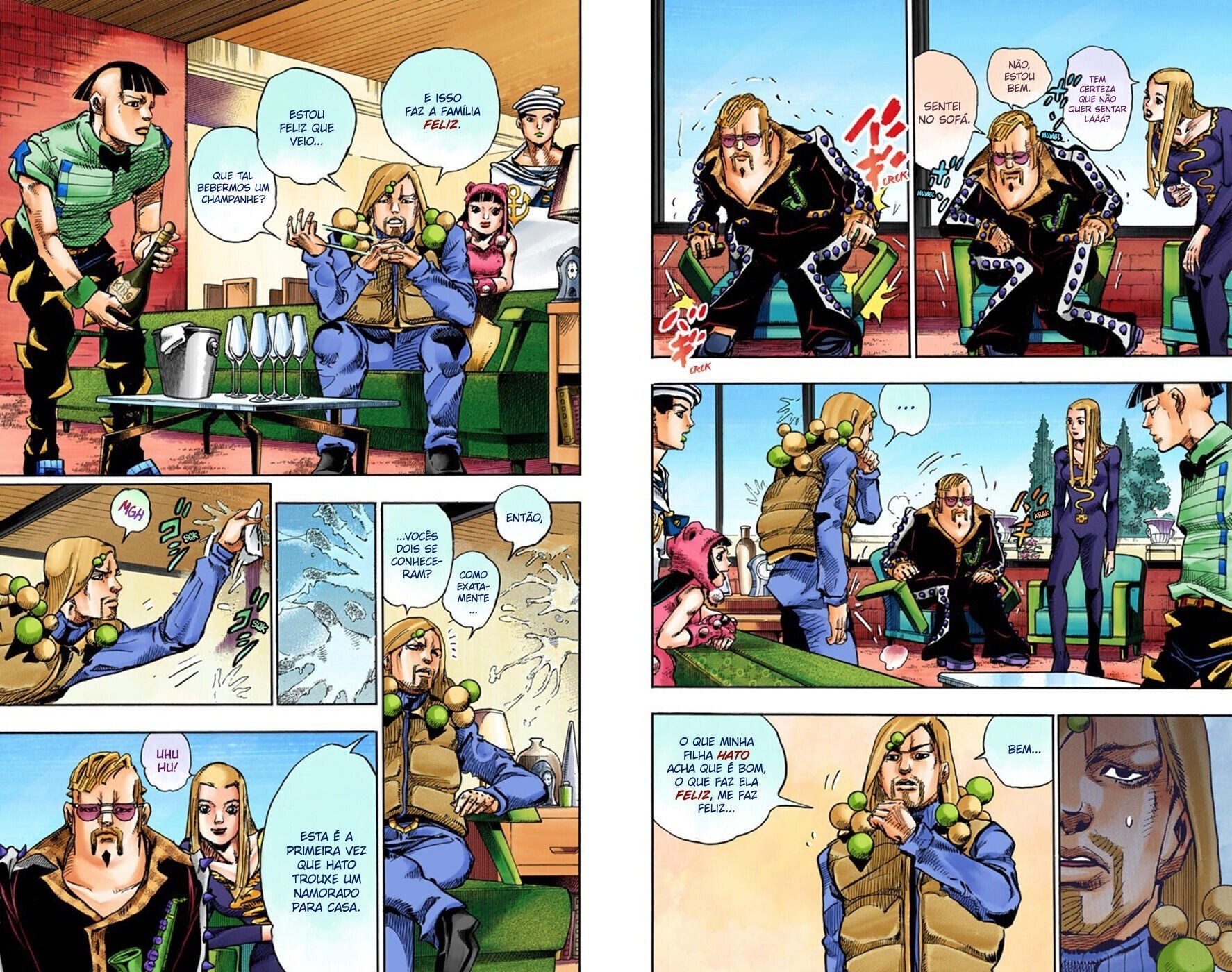 JoJo's Bizarre Adventure, Part 8: JoJolion - Digital Colored Comics Capítulo 48 Página 4
