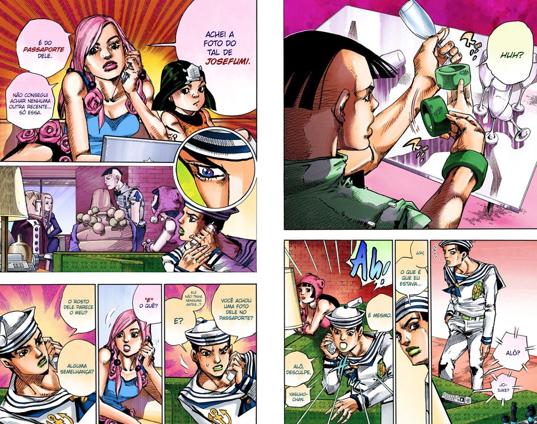 JoJo's Bizarre Adventure, Part 8: JoJolion - Digital Colored Comics Capítulo 48 Página 7
