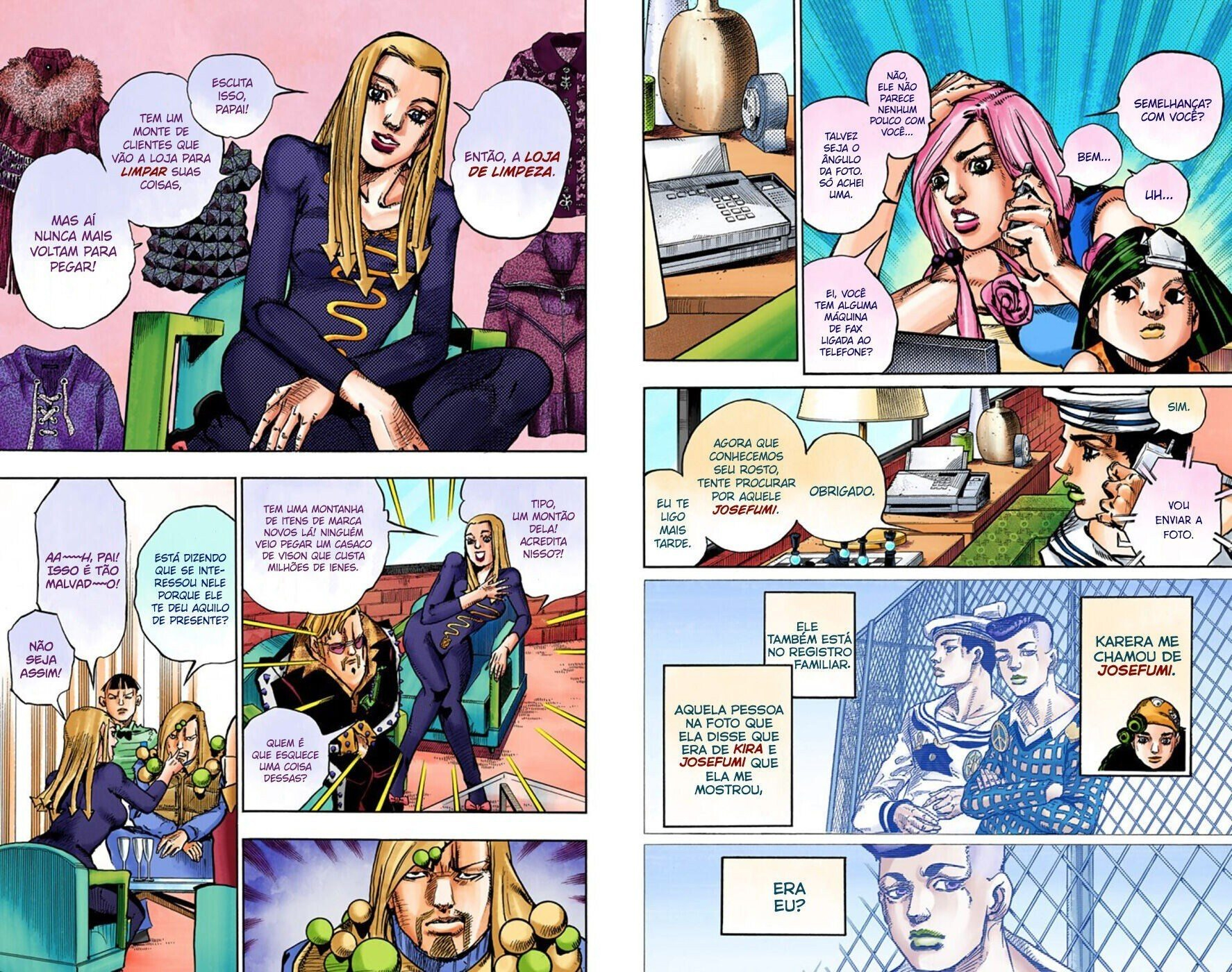 JoJo's Bizarre Adventure, Part 8: JoJolion - Digital Colored Comics Capítulo 48 Página 8