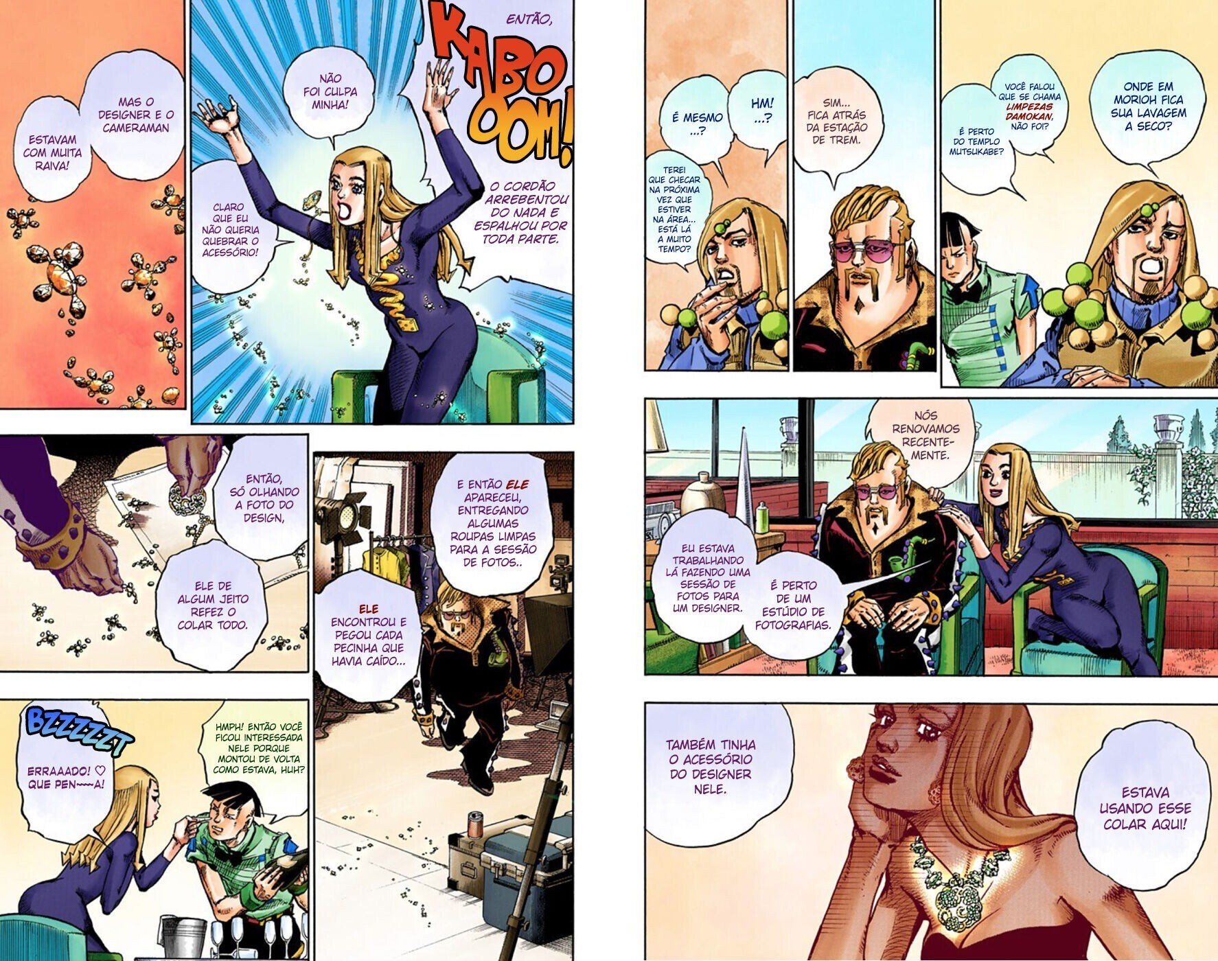 JoJo's Bizarre Adventure, Part 8: JoJolion - Digital Colored Comics Capítulo 48 Página 9