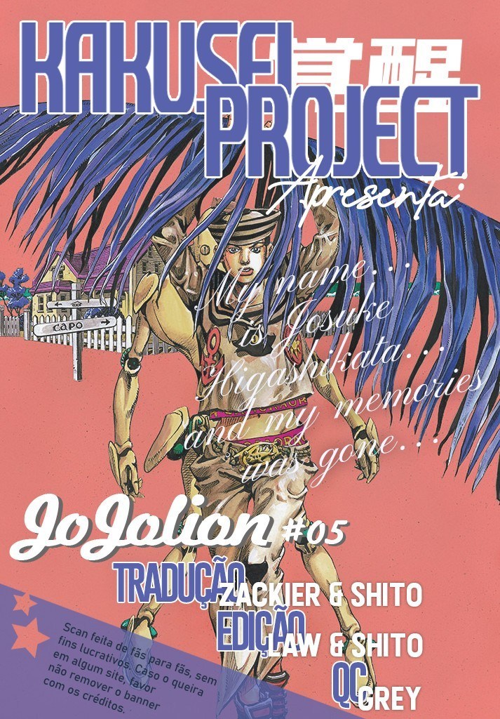 JoJo's Bizarre Adventure, Part 8: JoJolion - Digital Colored Comics Capítulo 5 Página 1