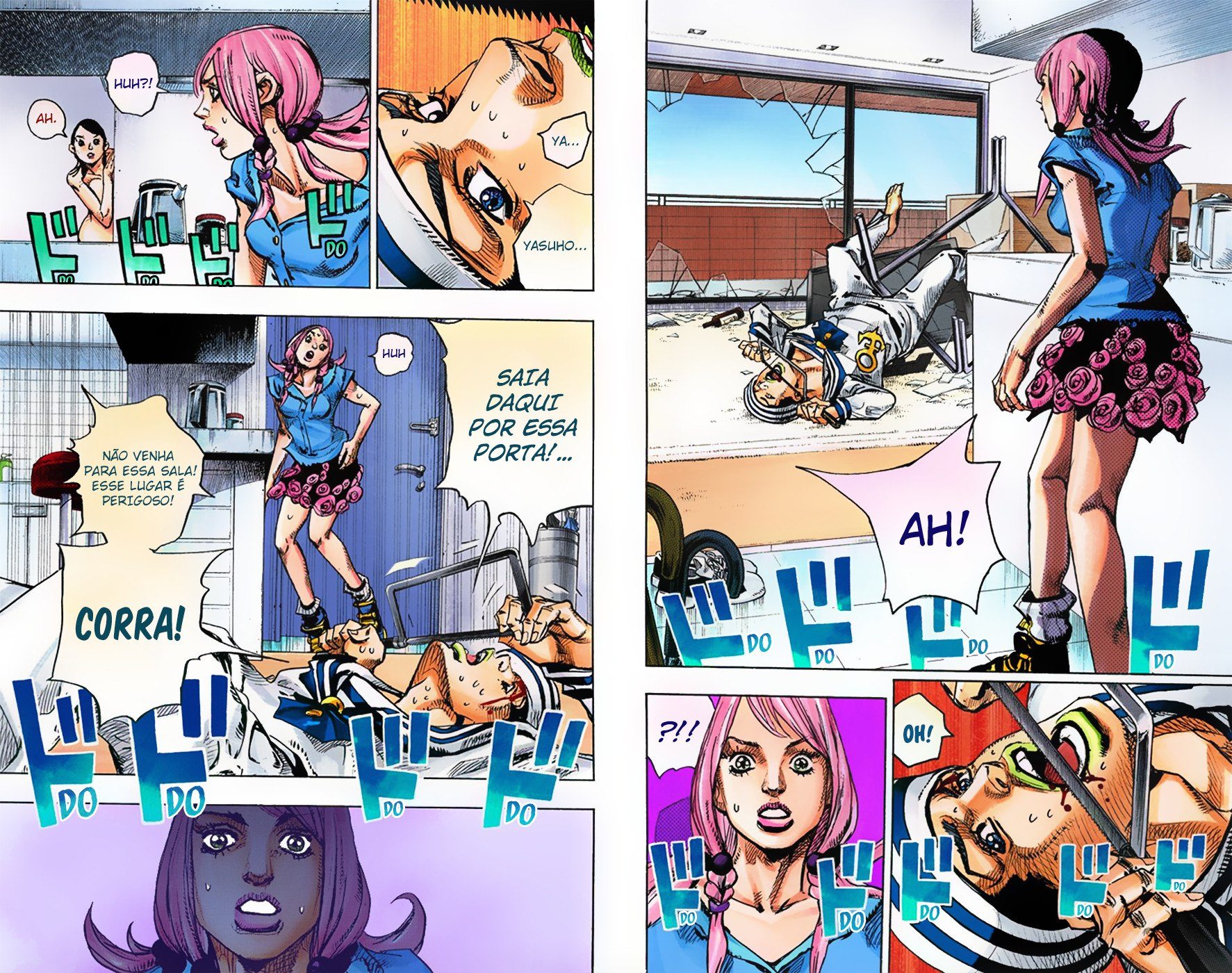 JoJo's Bizarre Adventure, Part 8: JoJolion - Digital Colored Comics Capítulo 5 Página 16