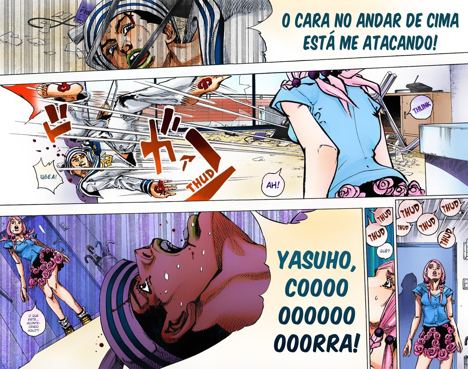 JoJo's Bizarre Adventure, Part 8: JoJolion - Digital Colored Comics Capítulo 5 Página 17