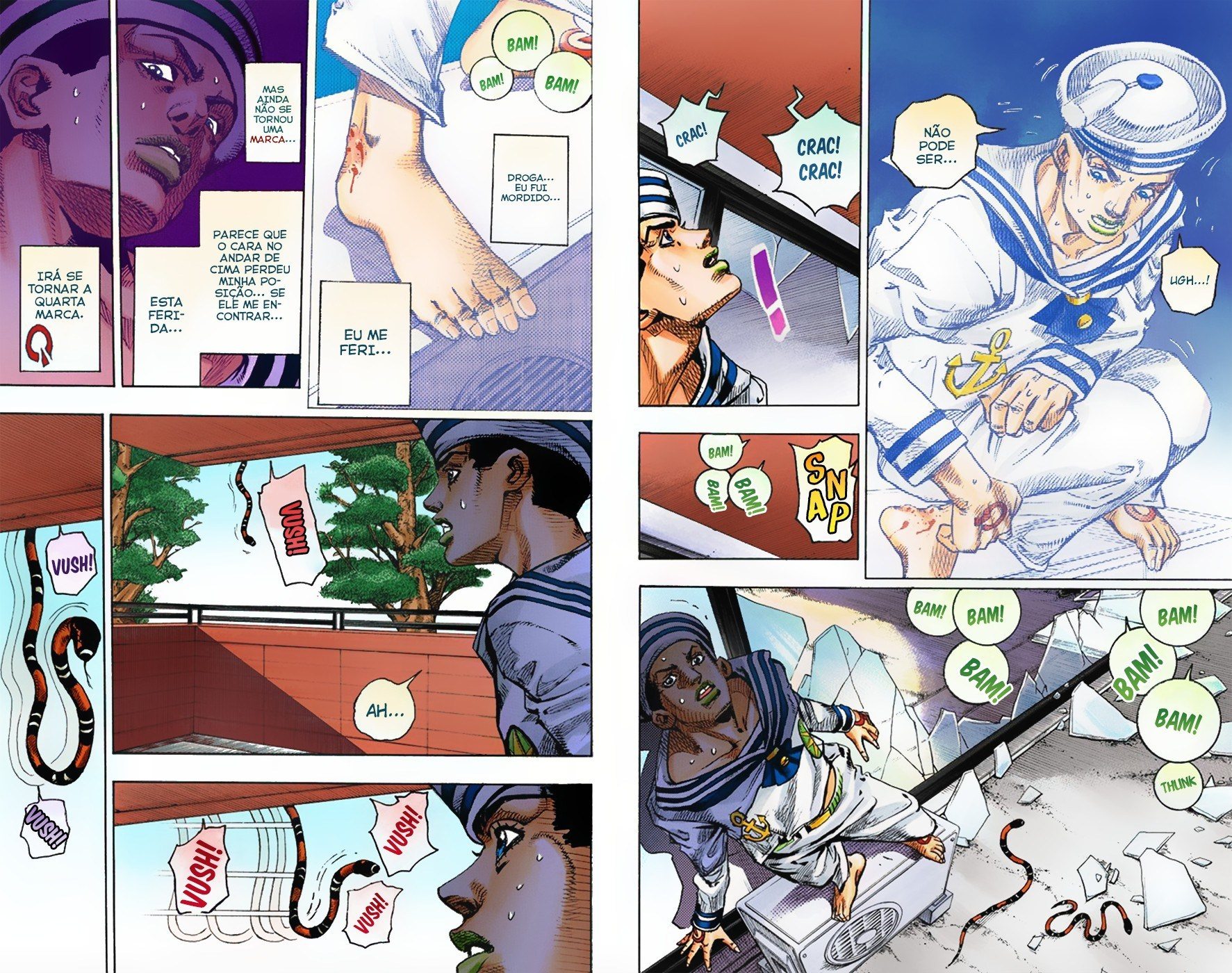 JoJo's Bizarre Adventure, Part 8: JoJolion - Digital Colored Comics Capítulo 5 Página 7