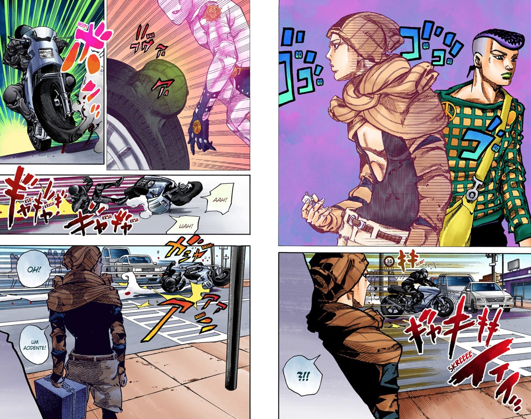 JoJo's Bizarre Adventure, Part 8: JoJolion - Digital Colored Comics Capítulo 51 Página 10