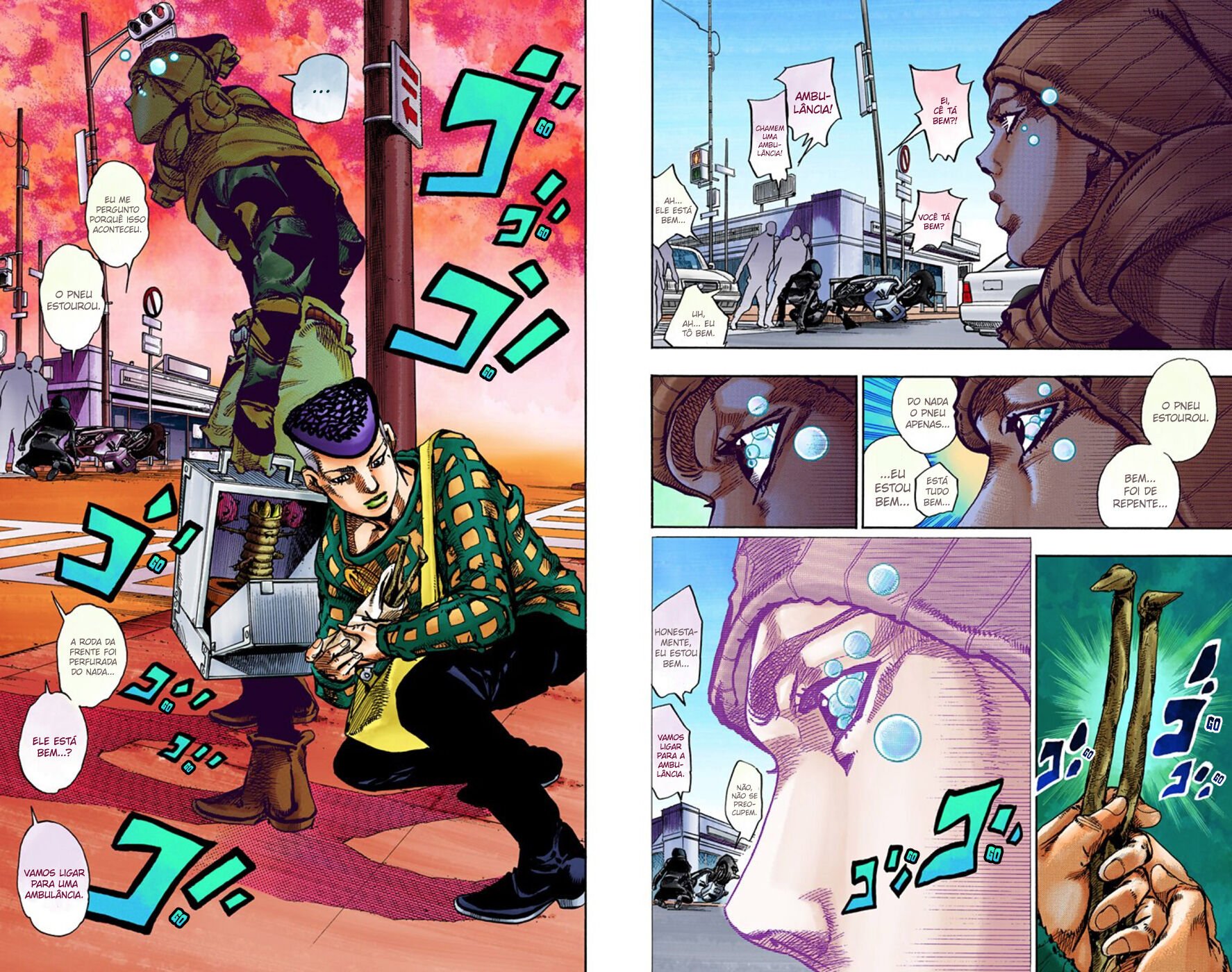 JoJo's Bizarre Adventure, Part 8: JoJolion - Digital Colored Comics Capítulo 51 Página 12