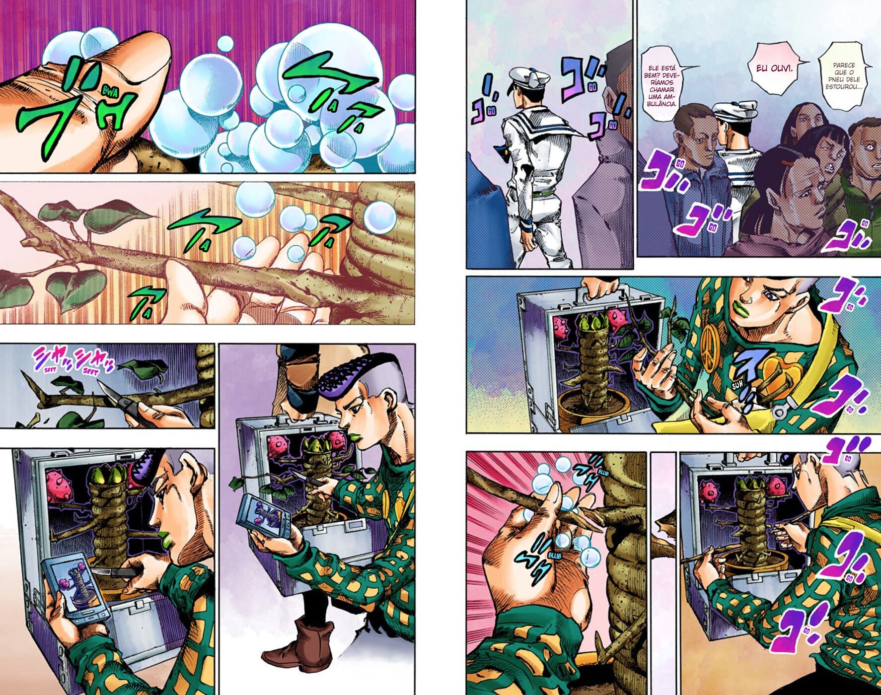 JoJo's Bizarre Adventure, Part 8: JoJolion - Digital Colored Comics Capítulo 51 Página 13